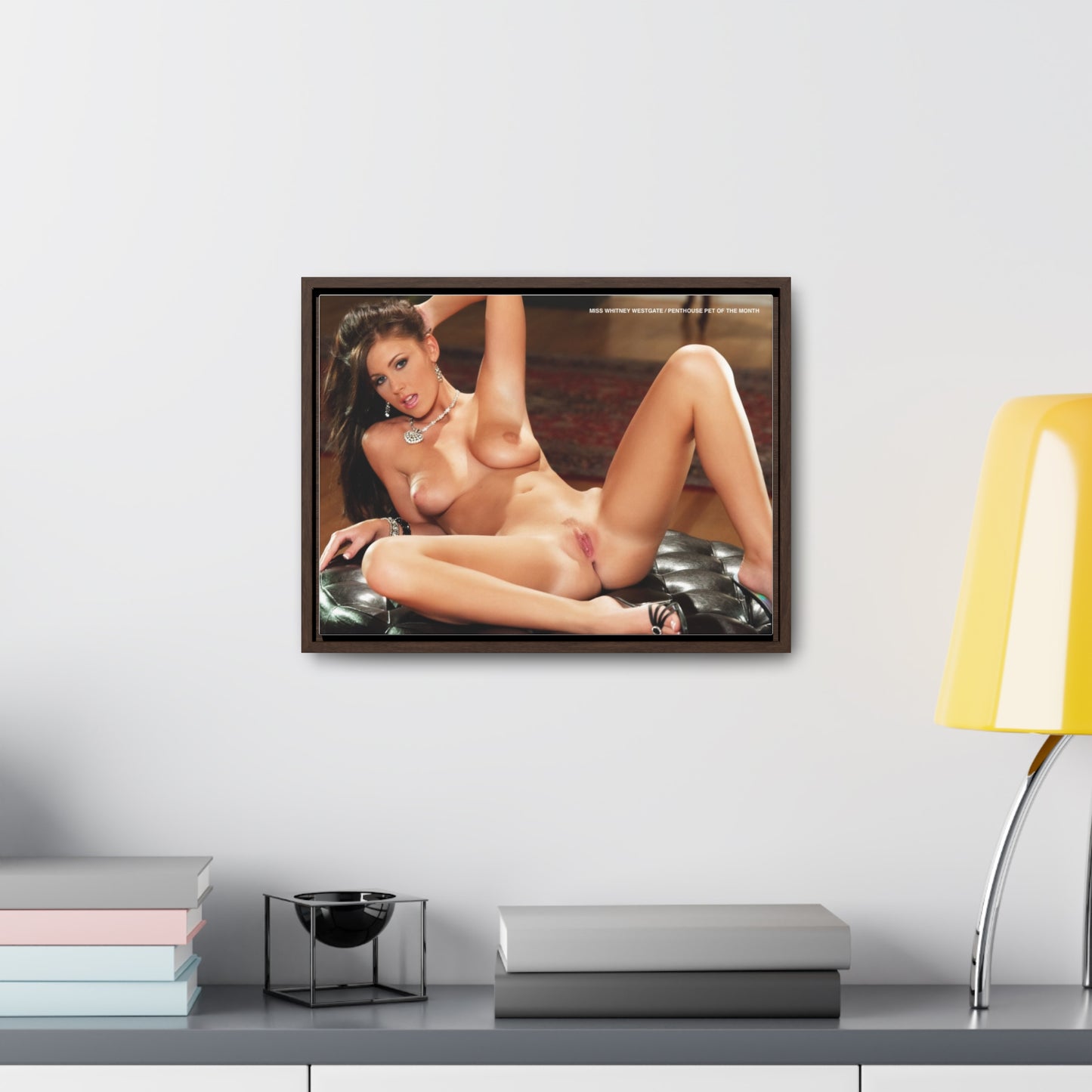 Gallery Canvas Wraps, Horizontal Frame Penthouse Pet April 2013 Whitney Westgate