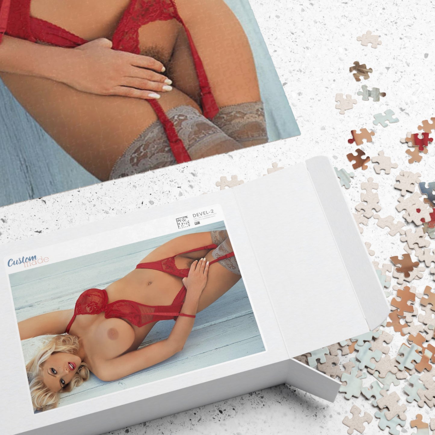 Puzzle (110, 252, 500, 1014-piece) Playboy Anna Nicole Smith Nude #9