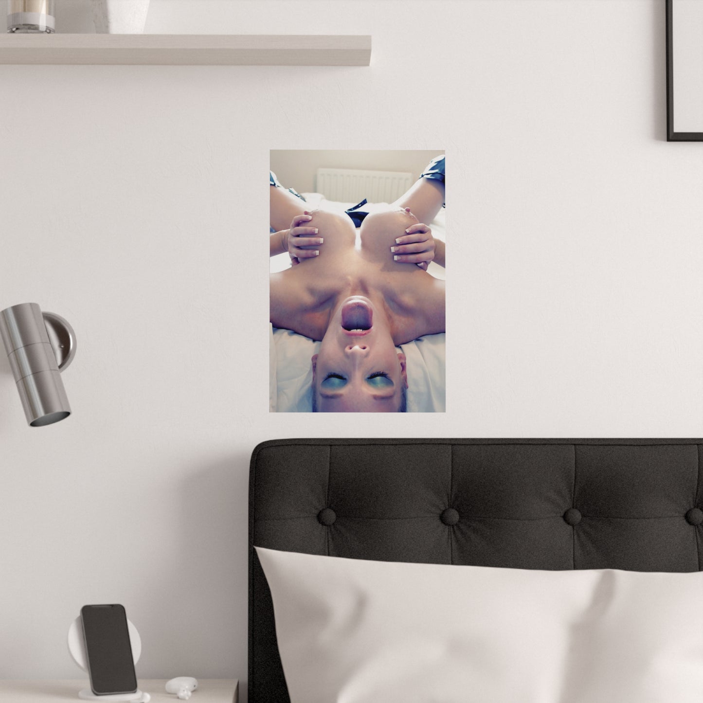 Satin Posters (210gsm) Target Practice Nude