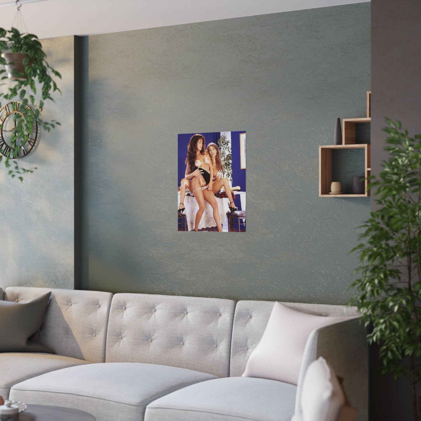 Satin Posters (210gsm) Pornstar Racquel Darrian Nude