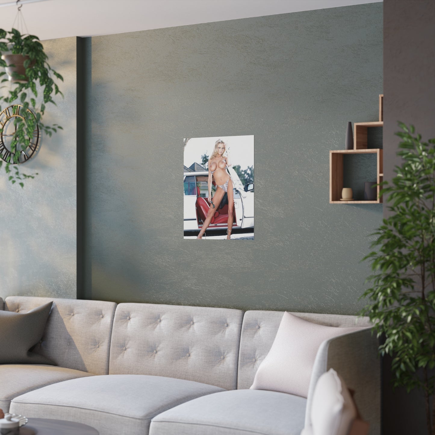 Satin Posters (210gsm) Pornstar Briana Banks Nude