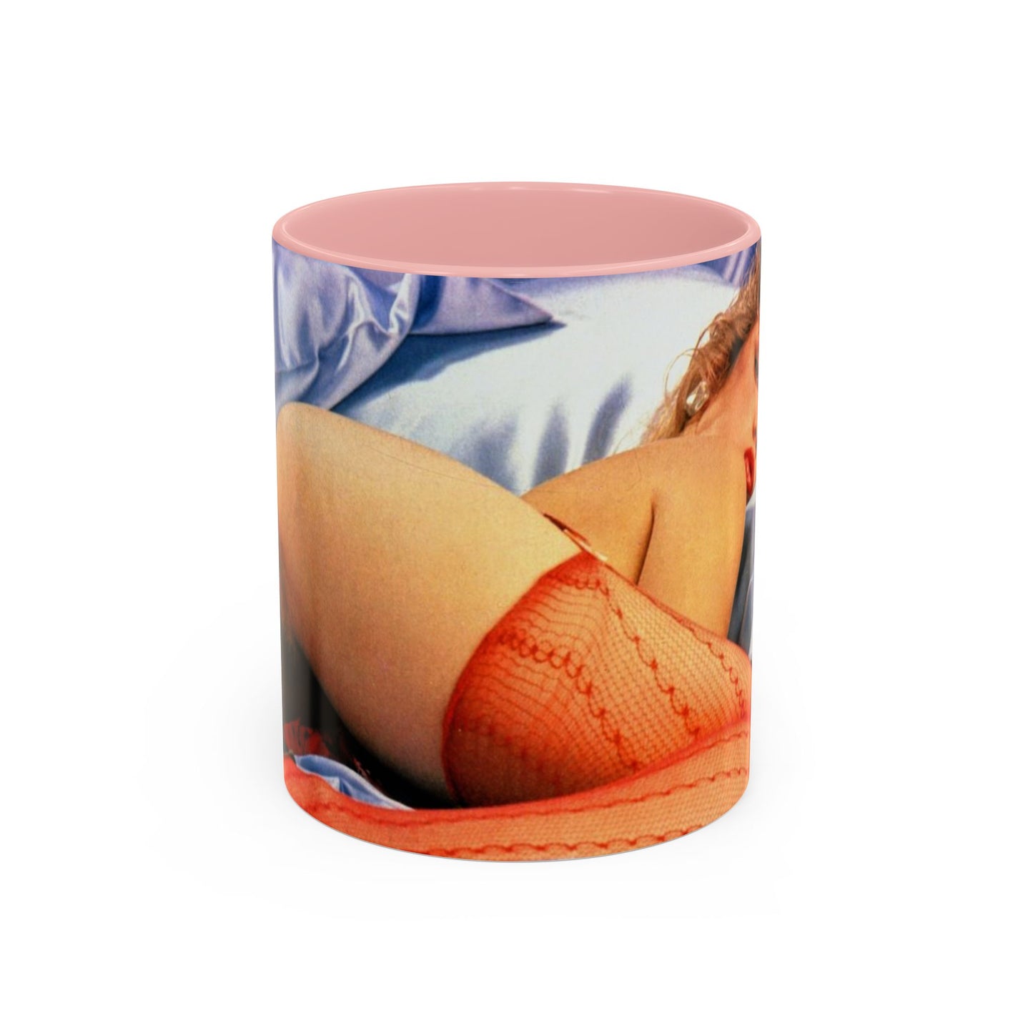 Accent Coffee Mug (11, 15oz) Traci Lords Naked Nude Retro