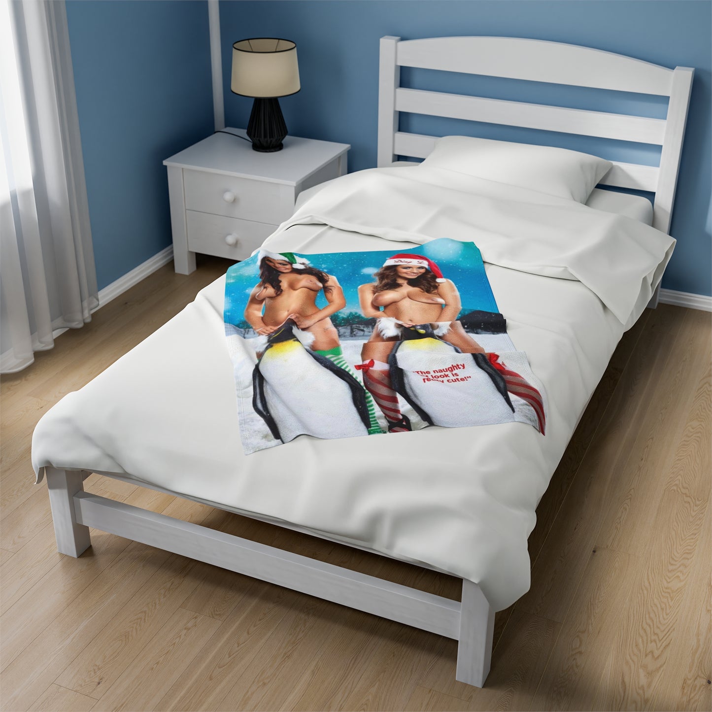 Velveteen Plush Blanket Nude Christmas Pornstars