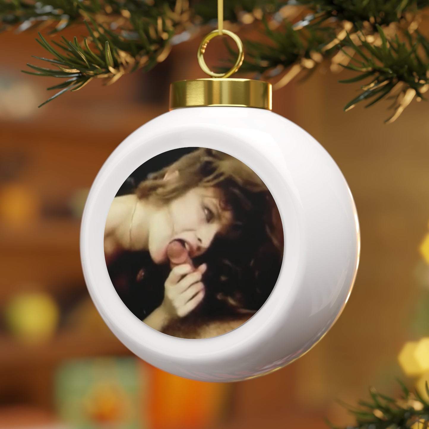 Christmas Ball Ornament Traci Lords Nude