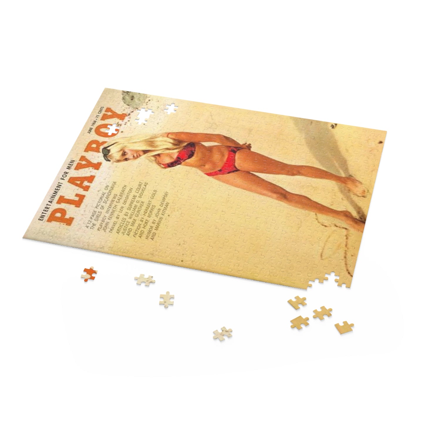 Puzzle (120, 252, 500-Piece) Playboy Cover June 1968