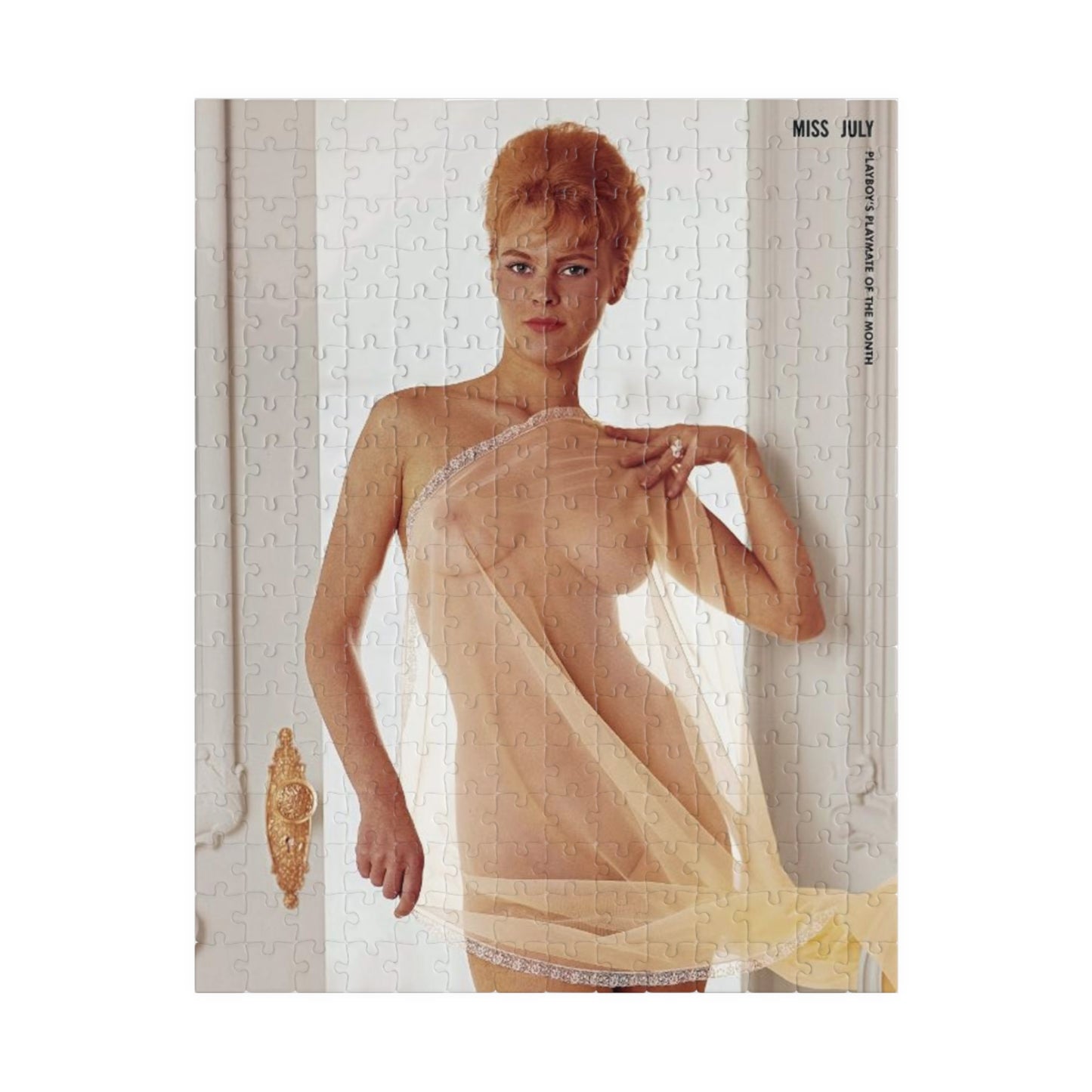Puzzle (110, 252, 500, 1014-piece) Playboy Playmate July 1962 Unne Terjesen
