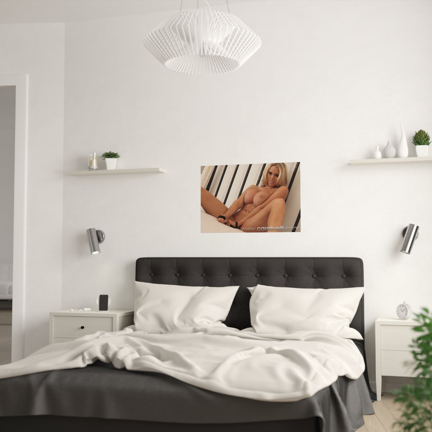Satin Posters (210gsm) Sexy Naked Nude Pornstar