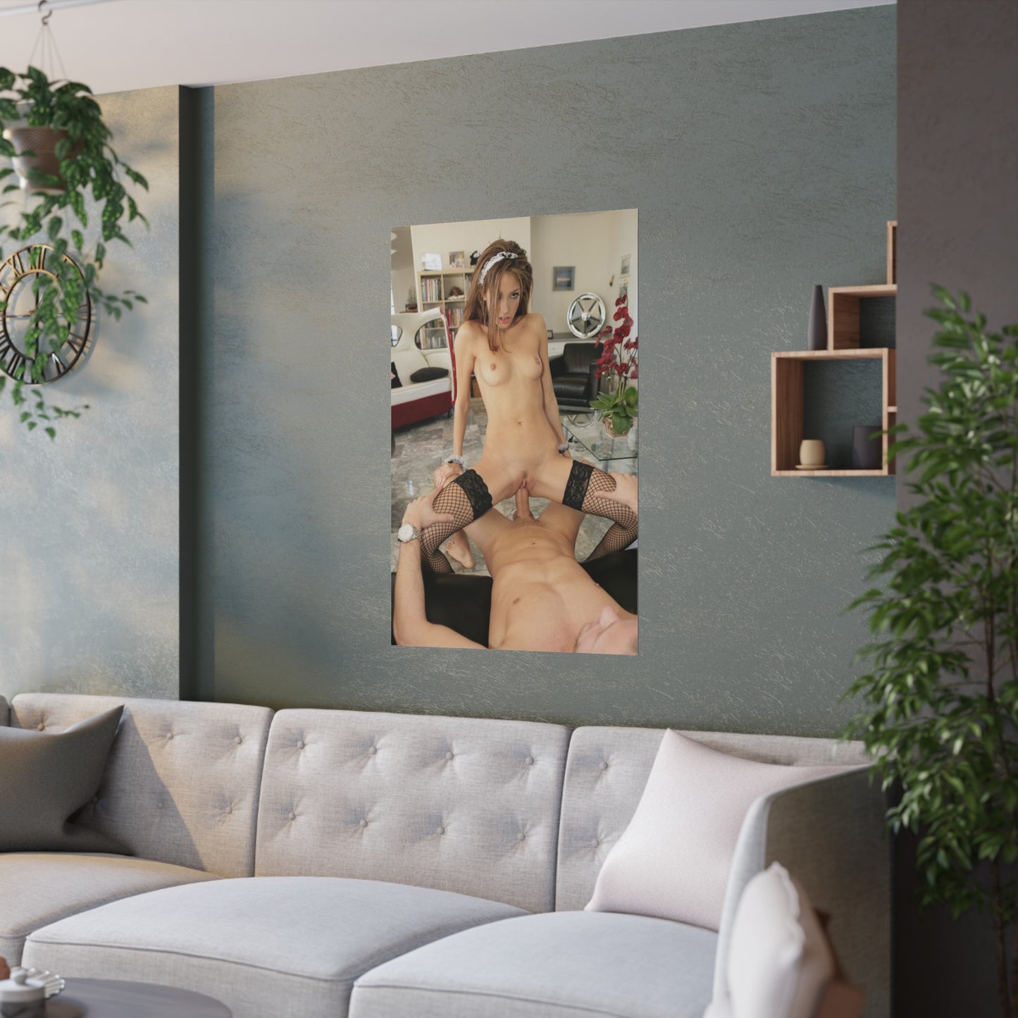 Satin Posters (210gsm) Porn Star Jenna Haze Fucking