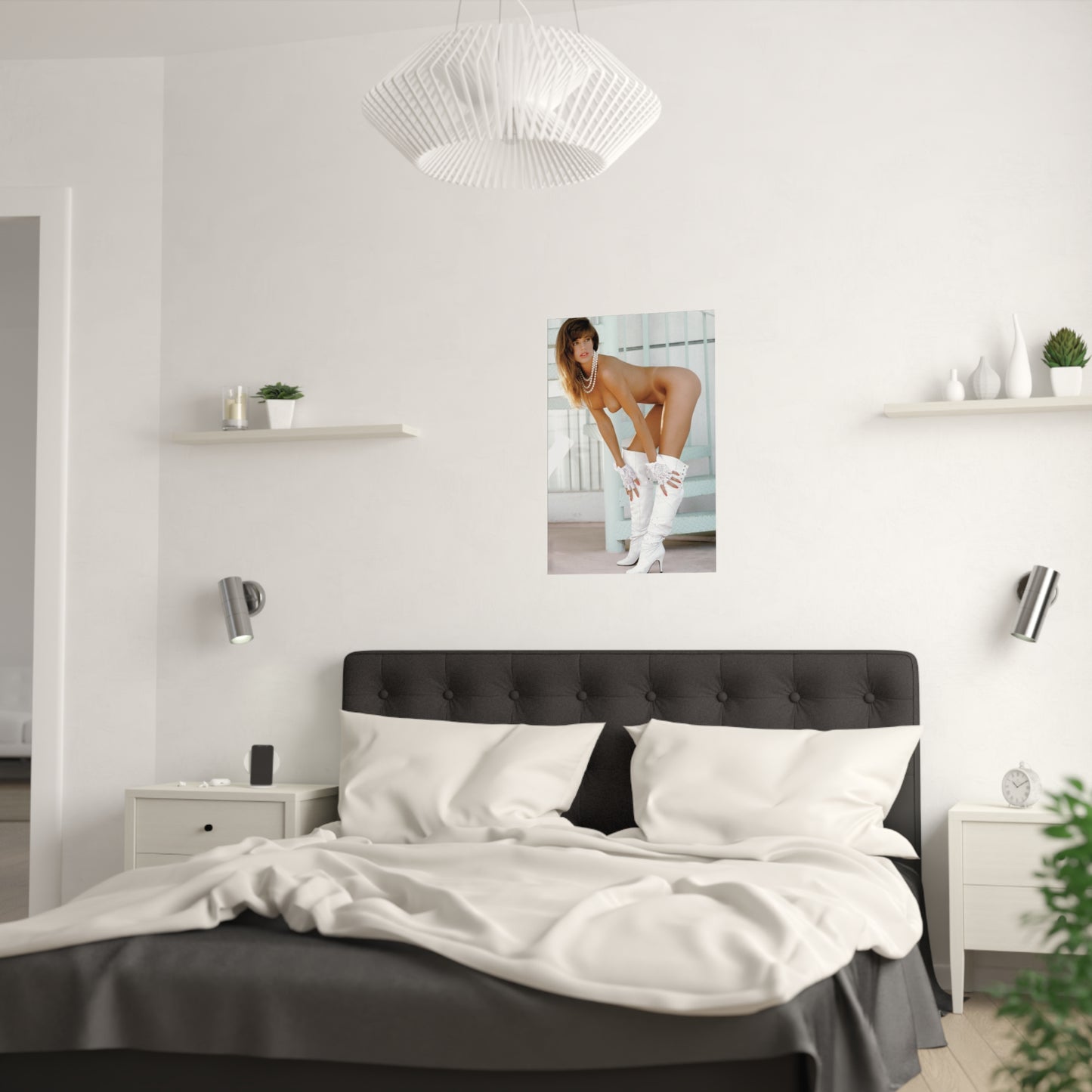 Satin Posters (210gsm) Pornstar Racquel Darrian Nude