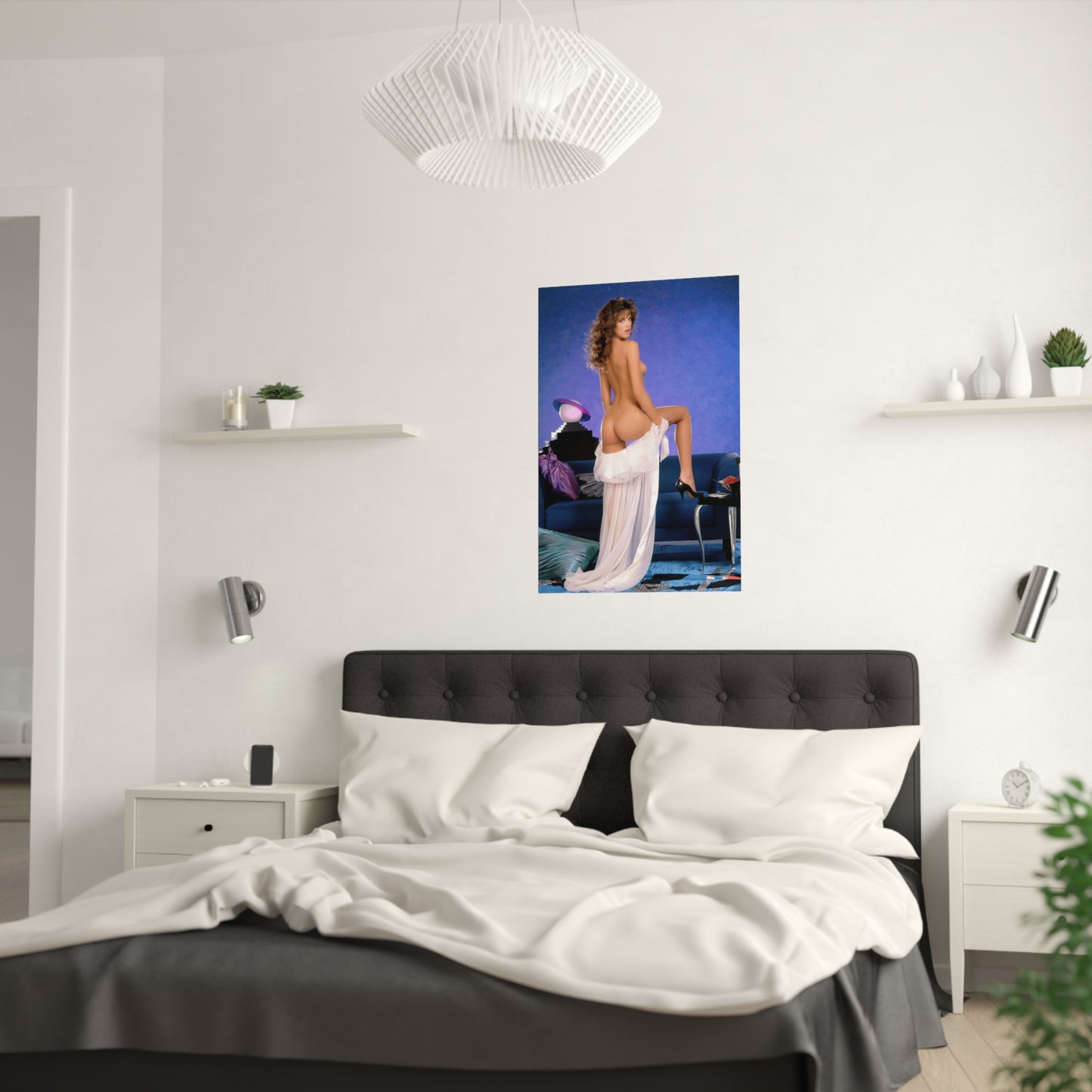 Satin Posters (210gsm) Pornstar Racquel Darrian Nude