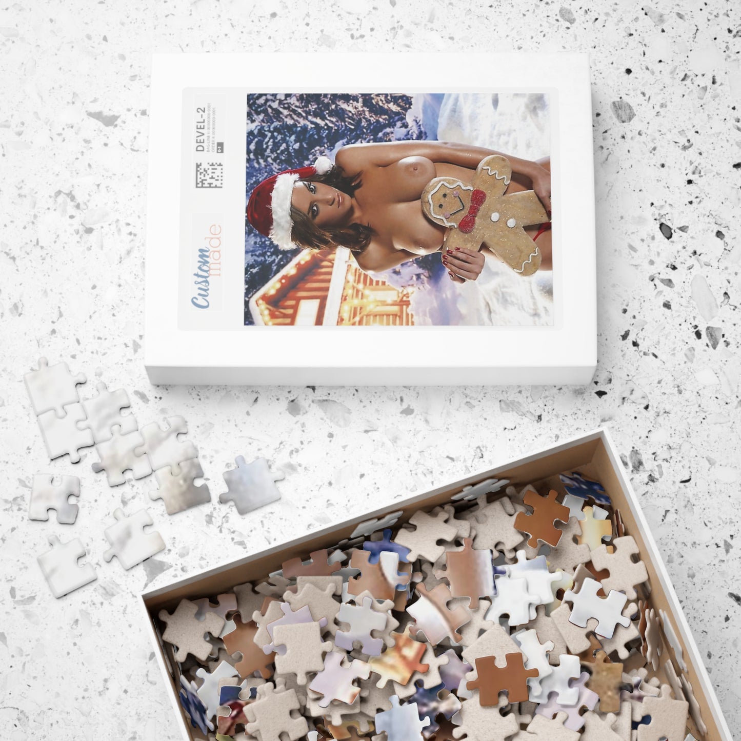 Puzzle (110, 252, 500, 1014-piece) Christmas Pornstars Nude