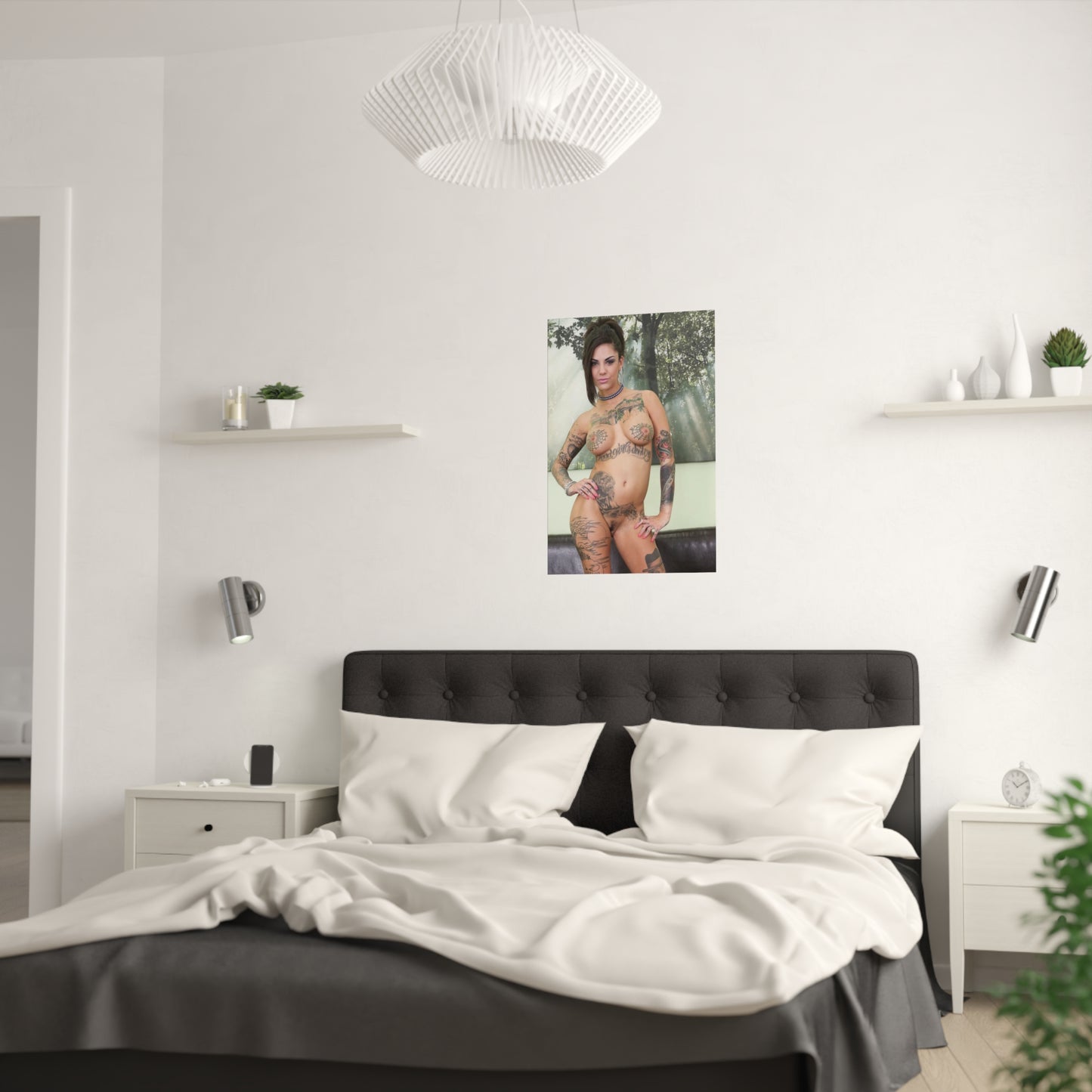 Satin Posters (210gsm) Pornstar Bonnie Rotten Nude