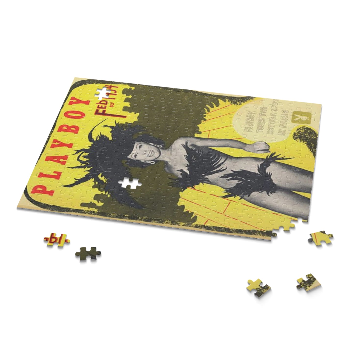 Puzzle (120, 252, 500-Piece) Playboy Cover February 1954