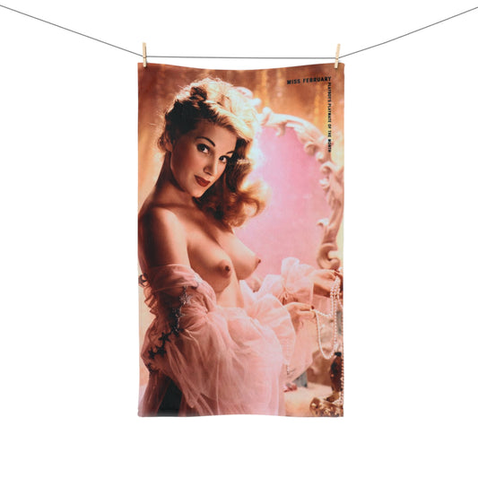 Hand Towel Playboy Playmate February 1954 Margaret Scott