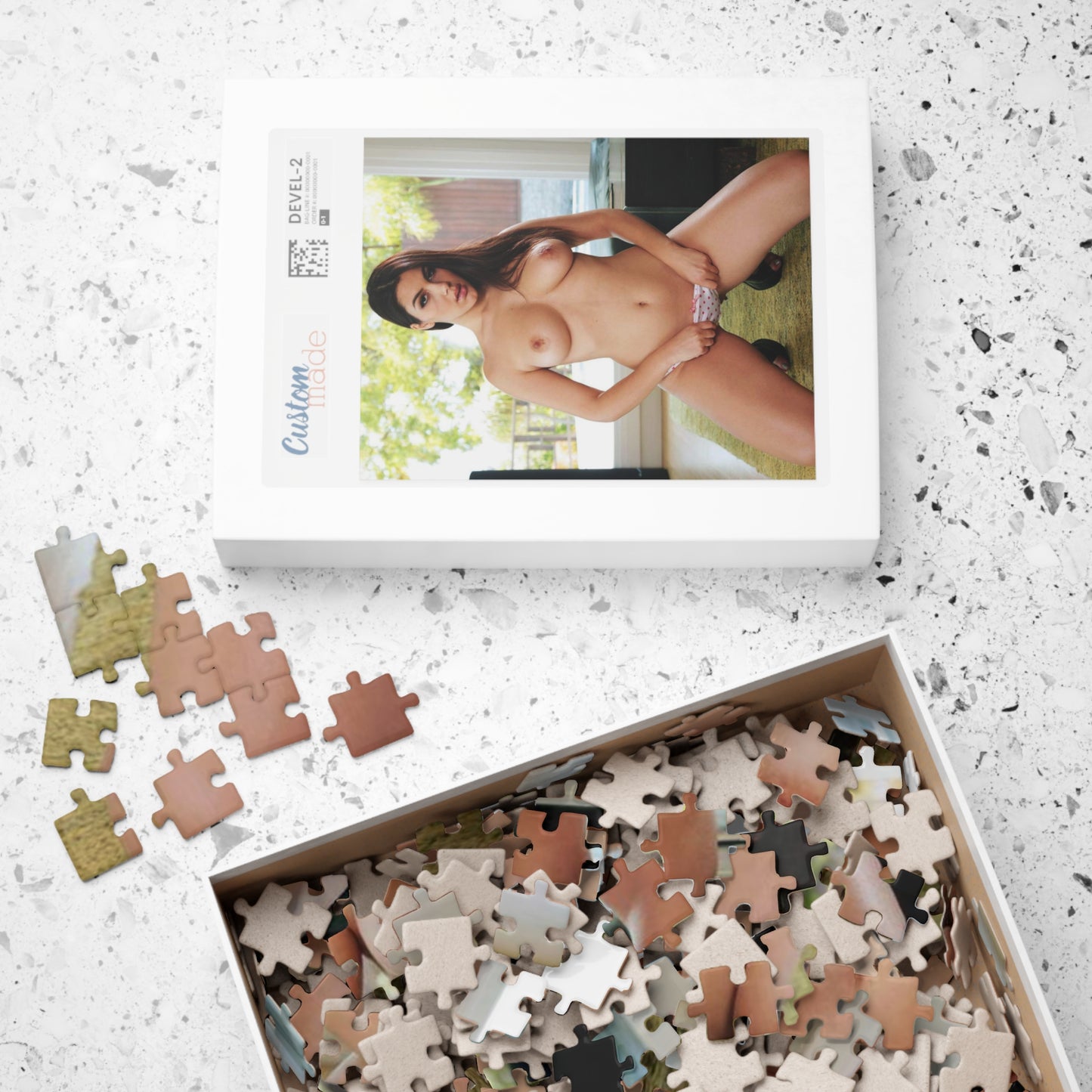Puzzle (110, 252, 520, 1014-piece) Pornstar Valentina Nappi Nude