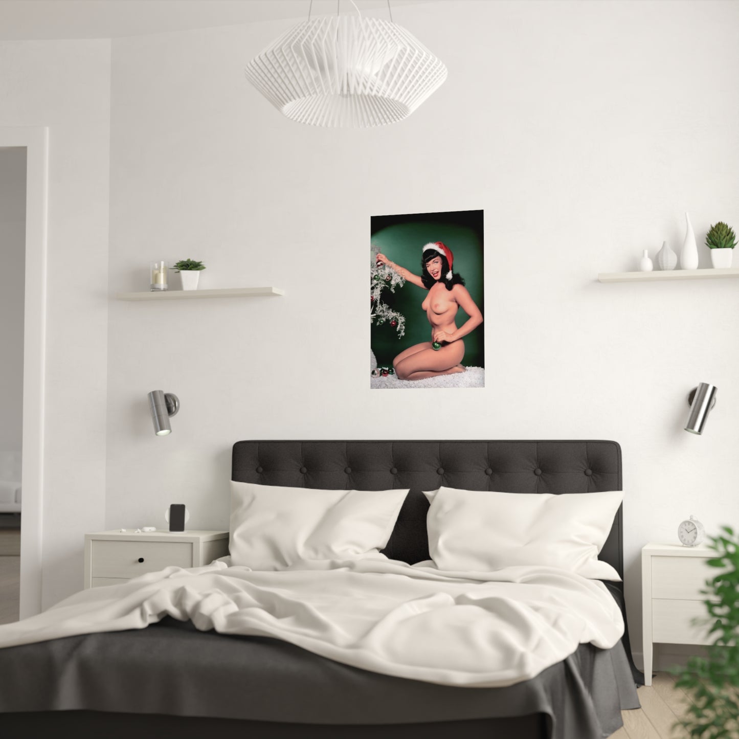 Satin Posters (210gsm) Playmate January 1955 Bettie Page