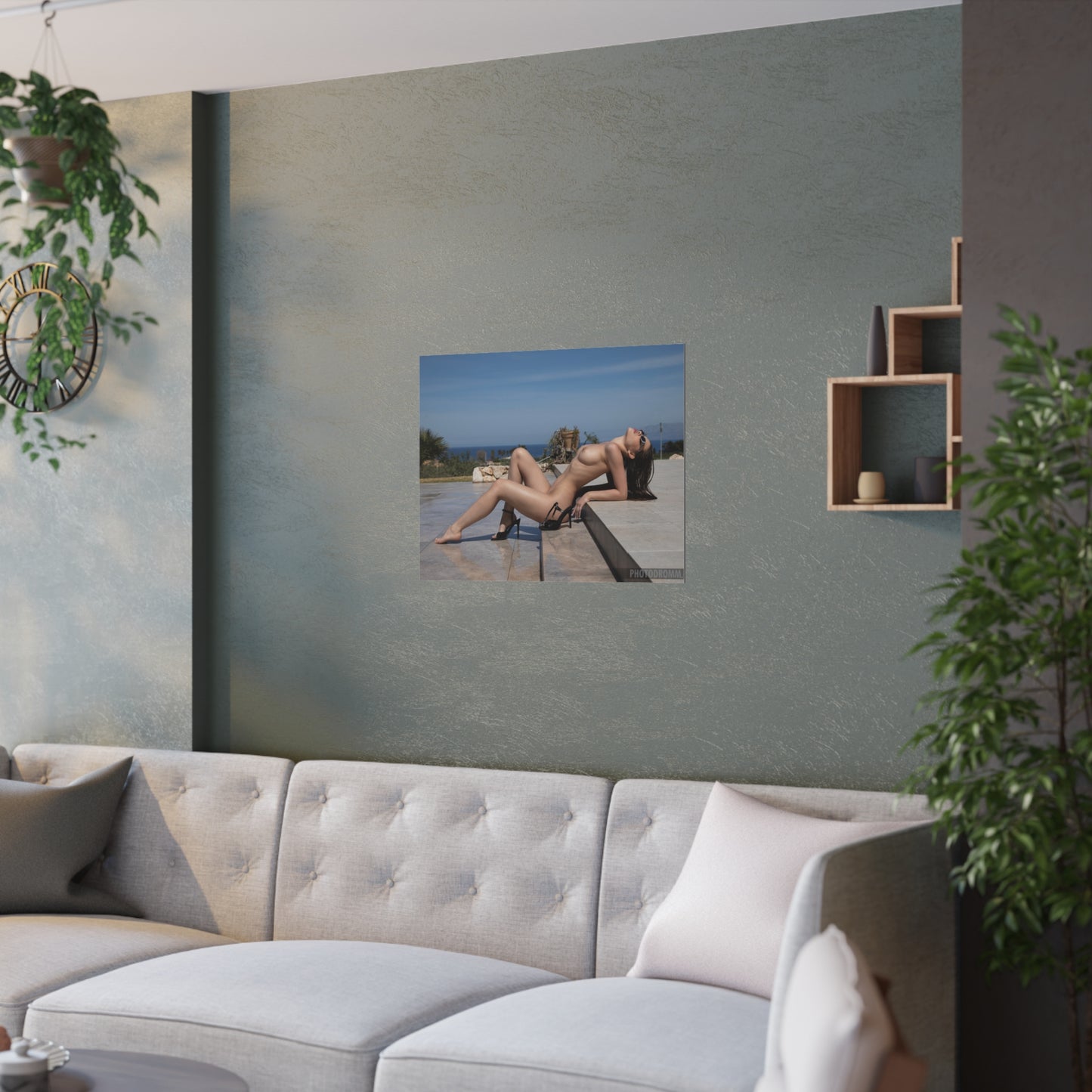 Satin Posters (210gsm) Sexy Naked Nude Pornstar