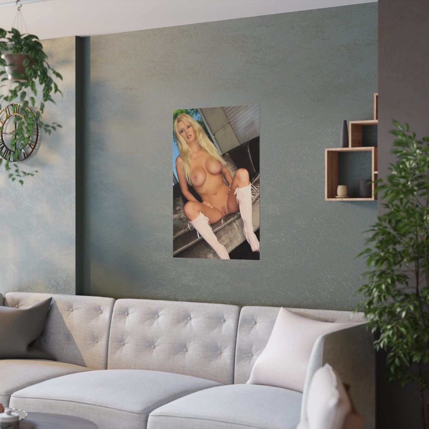 Satin Posters (210gsm) Pornstar Jenna Jameson Nude