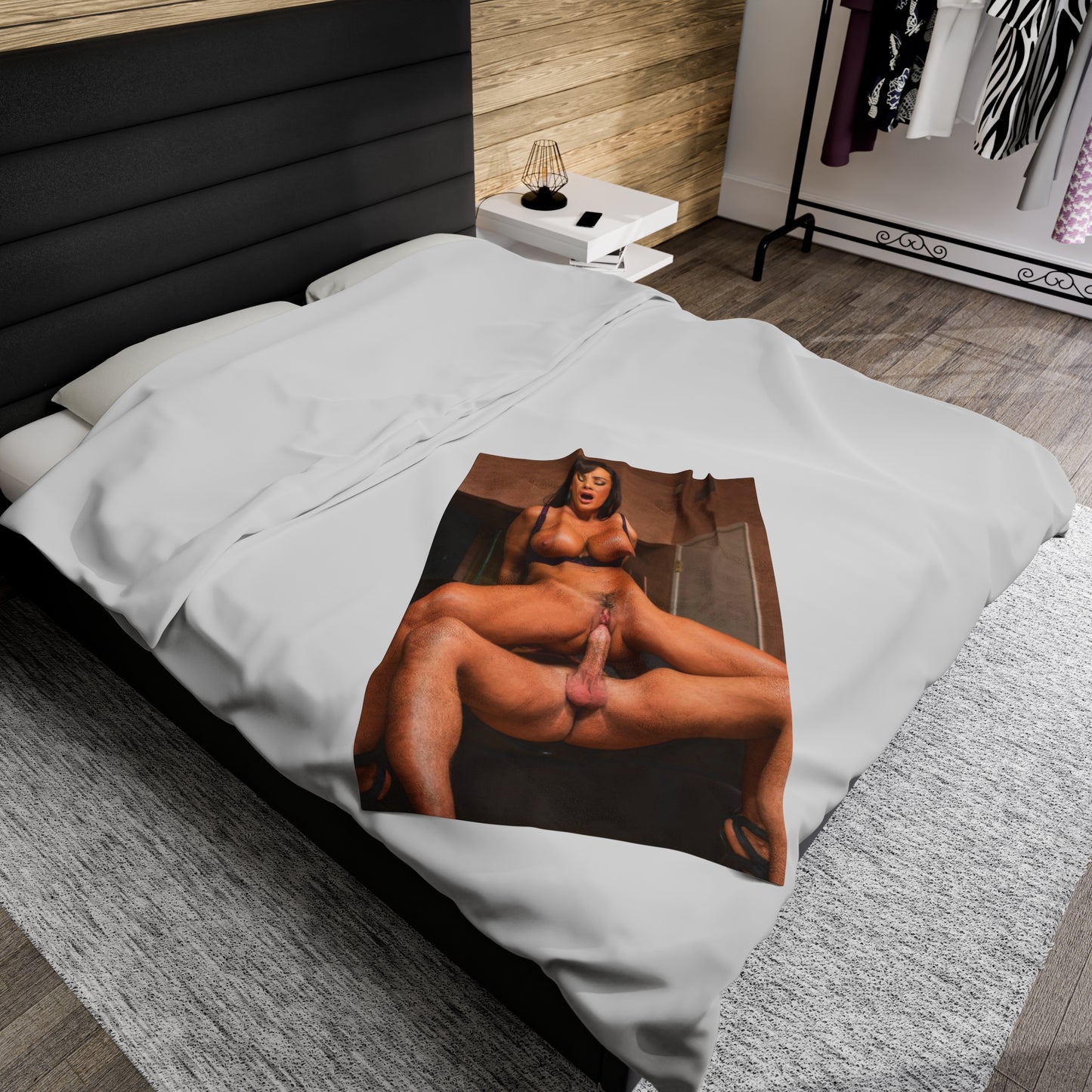Velveteen Plush Blanket Lisa Ann