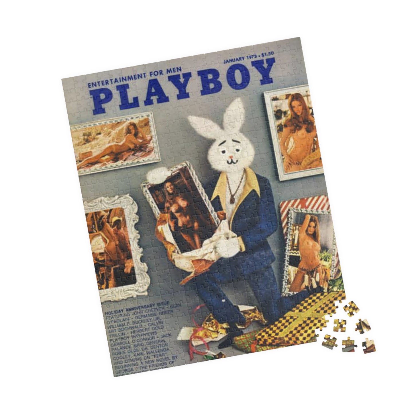 Puzzle (110, 252, 500, 1014-piece) Playboy Cover January 1973