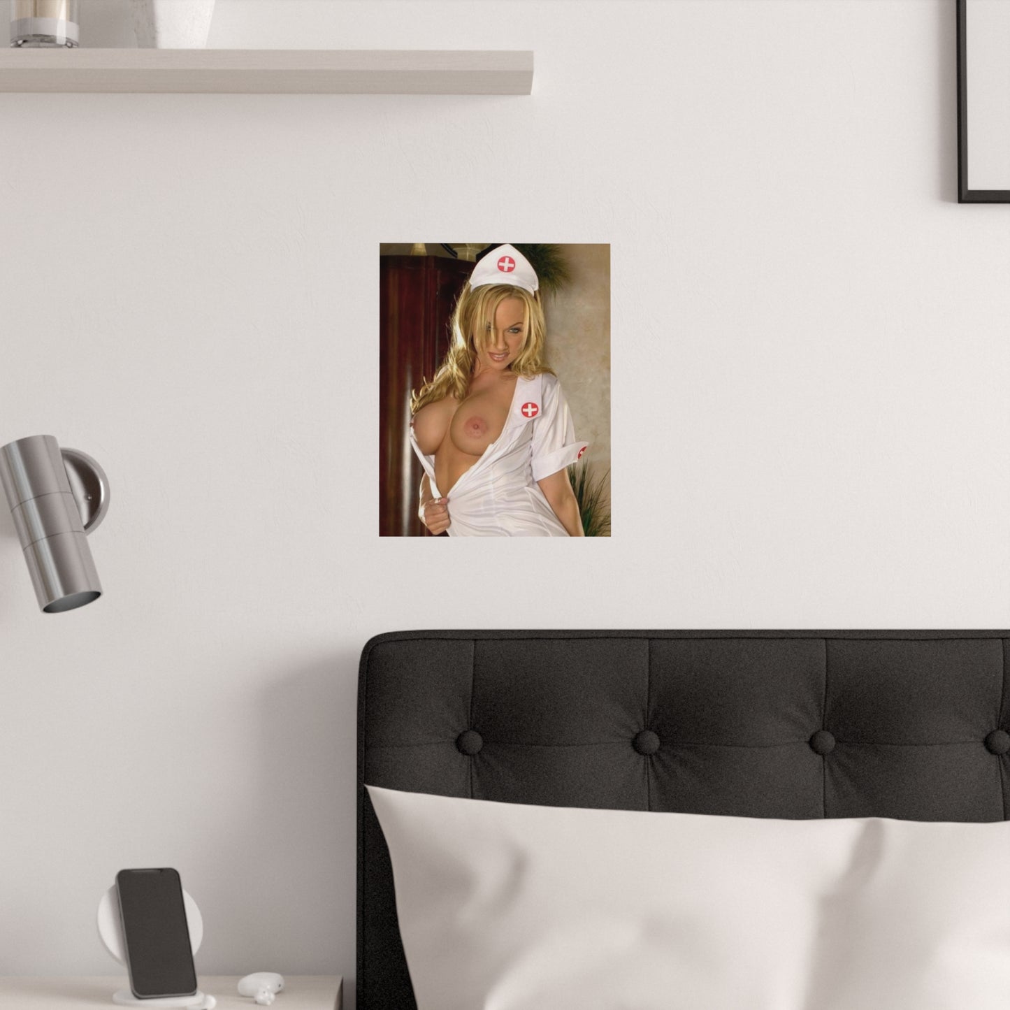 Satin Posters (210gsm) Sexy Nude Nurse