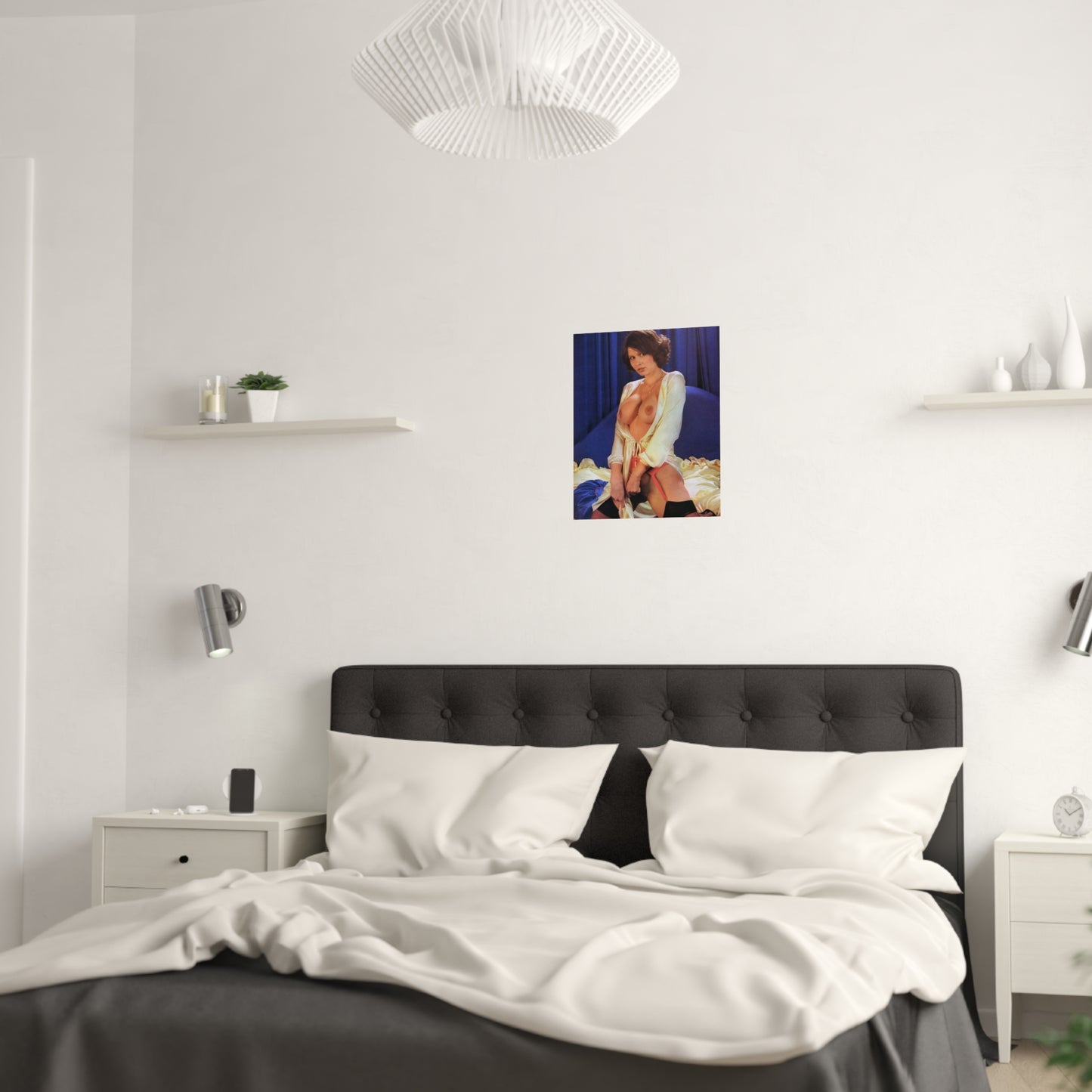 Satin Posters (210gsm) Retro Porn Star Desiree Cousteau