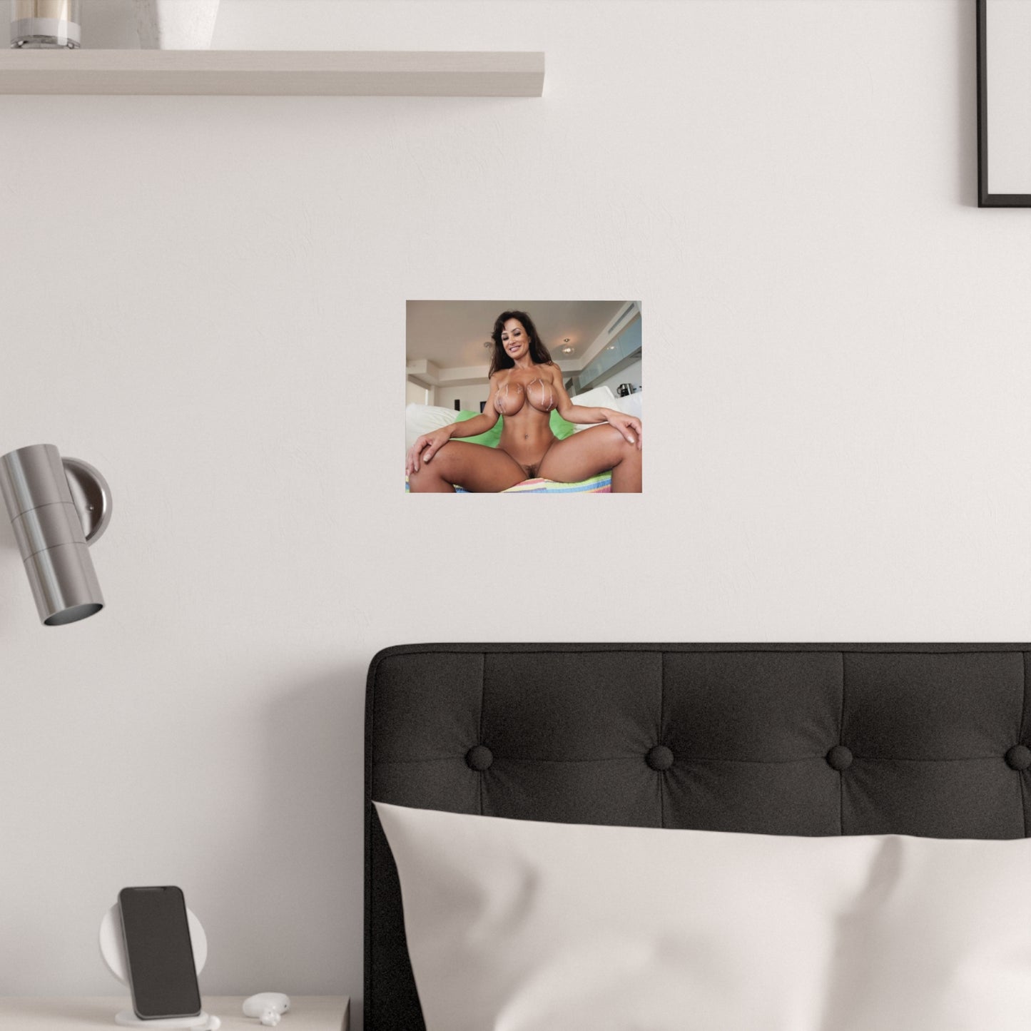 Satin Posters (210gsm) Pornstar Lisa Ann Nude