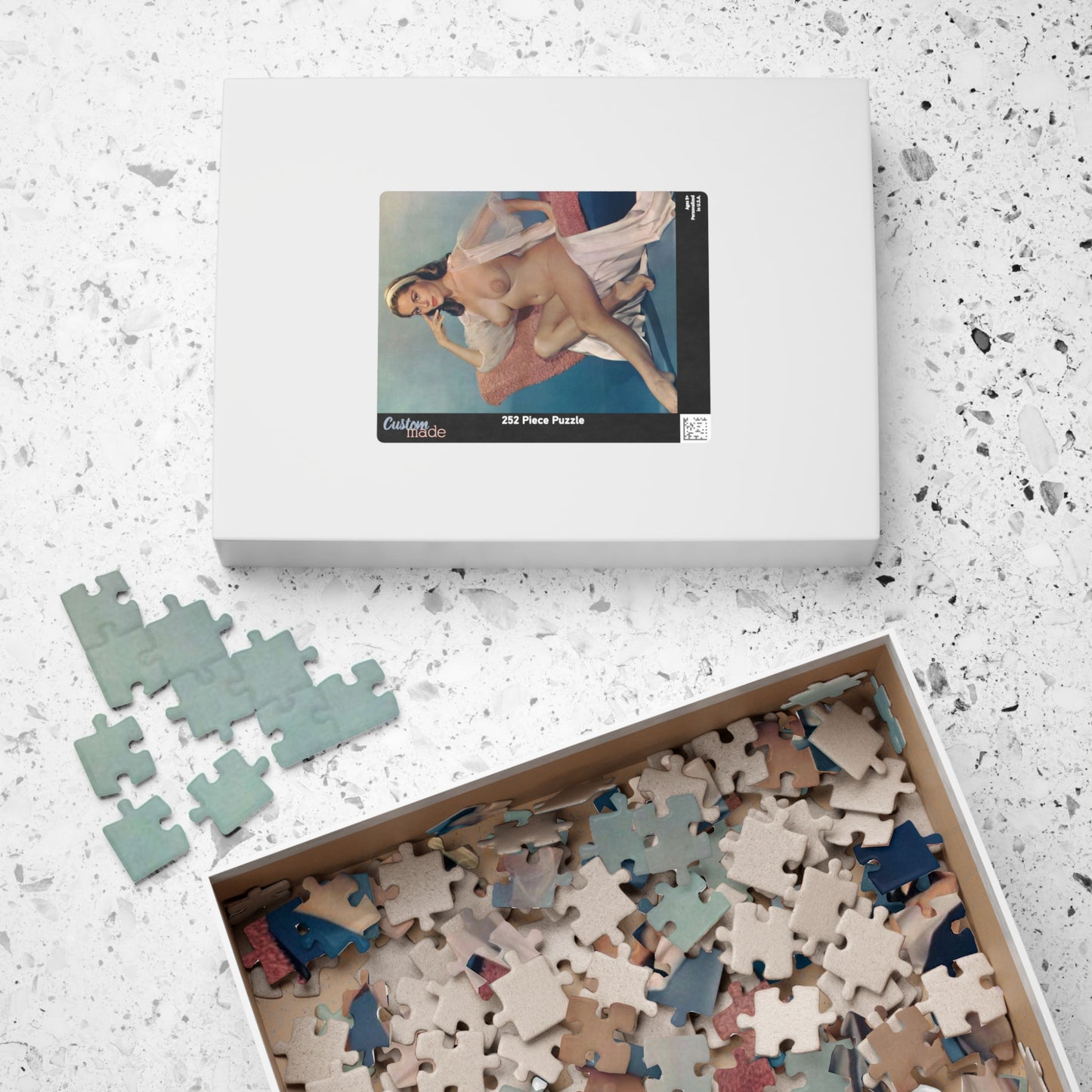 Puzzle (110, 252, 500, 1014-piece) Playmate Diane Webber nude