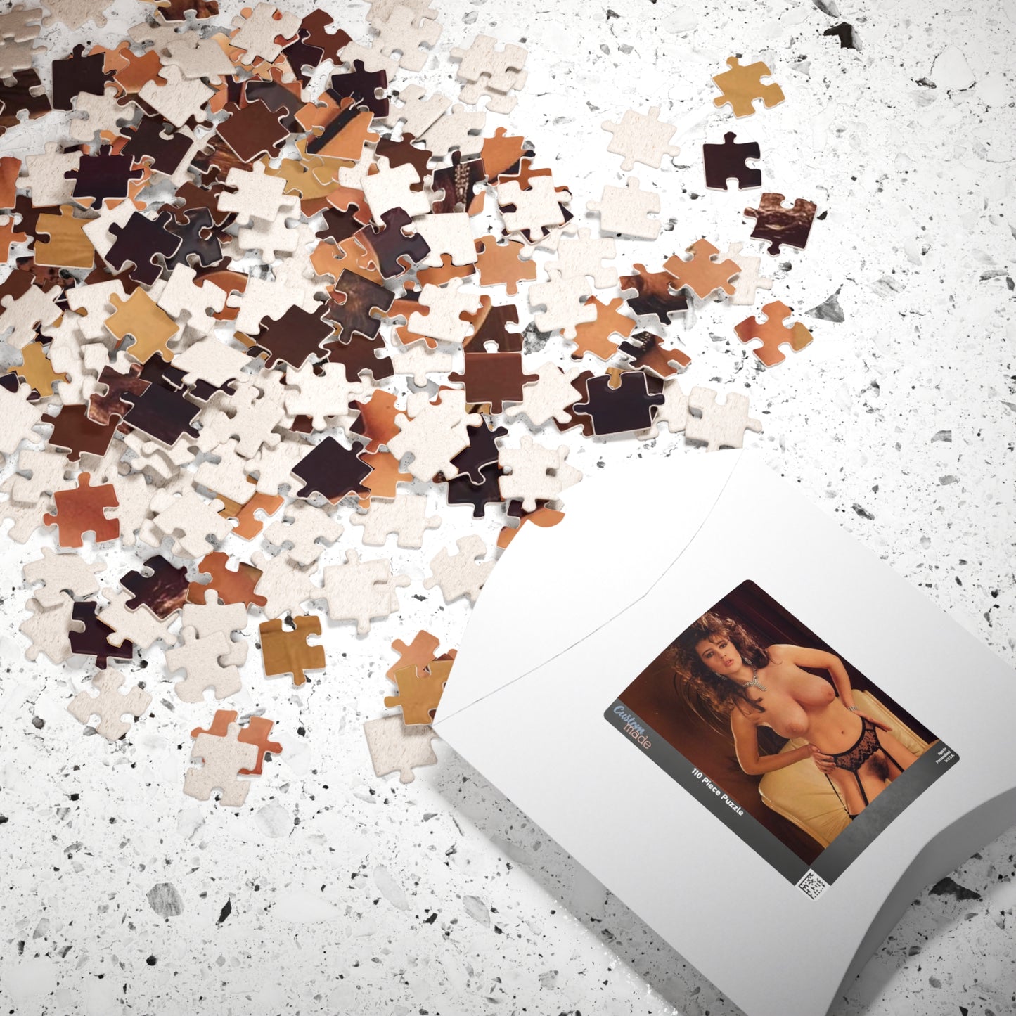 Puzzle (110, 252, 520, 1014-piece) Retro Adult Star Gail McKenna Nude