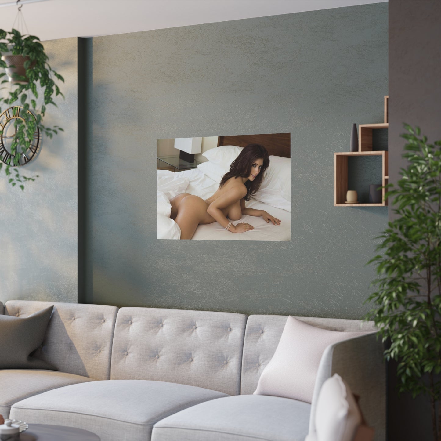Satin Posters (210gsm) Katie Marie Cork Nude Natural Brunette