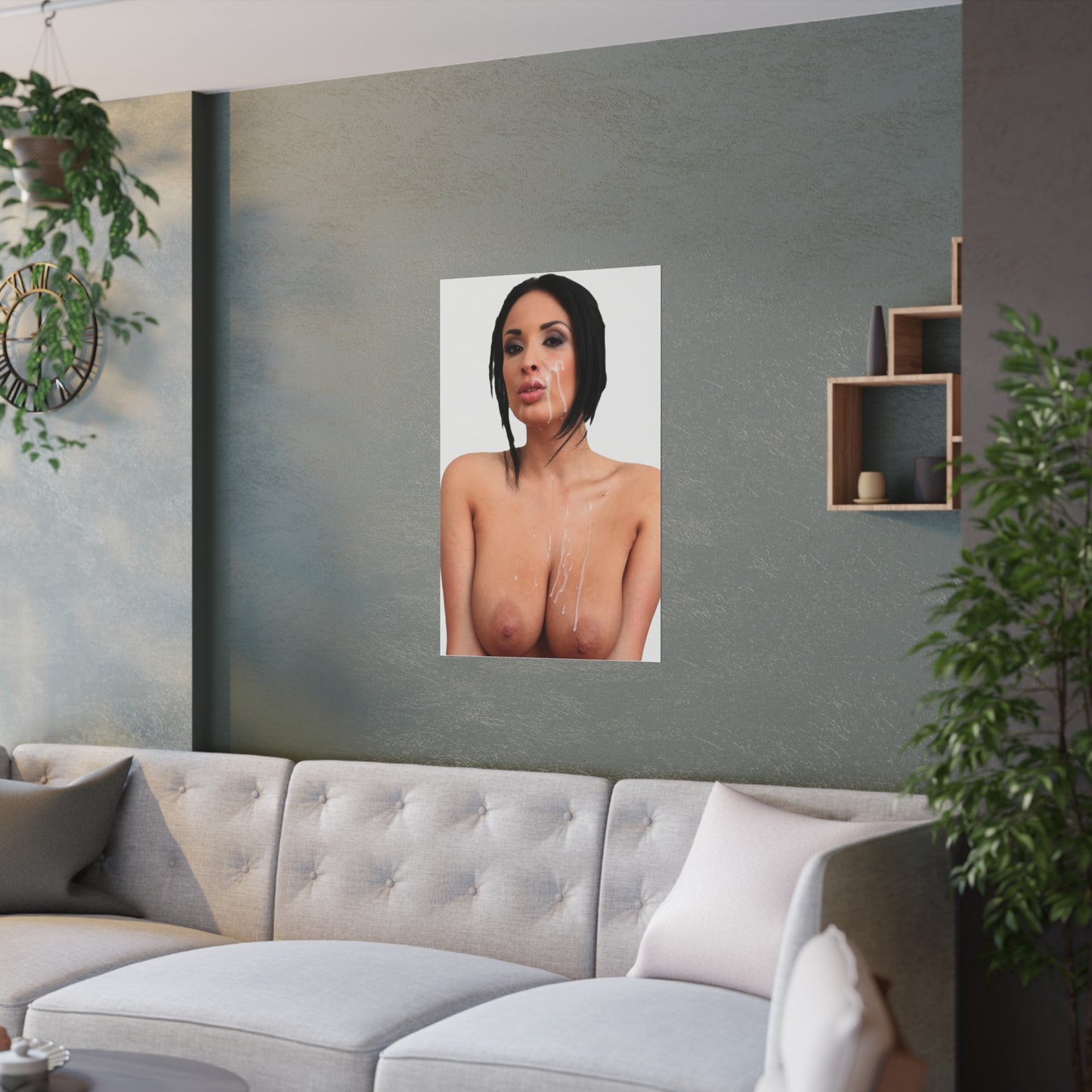 Satin Posters (210gsm) Anissa Kate Nude