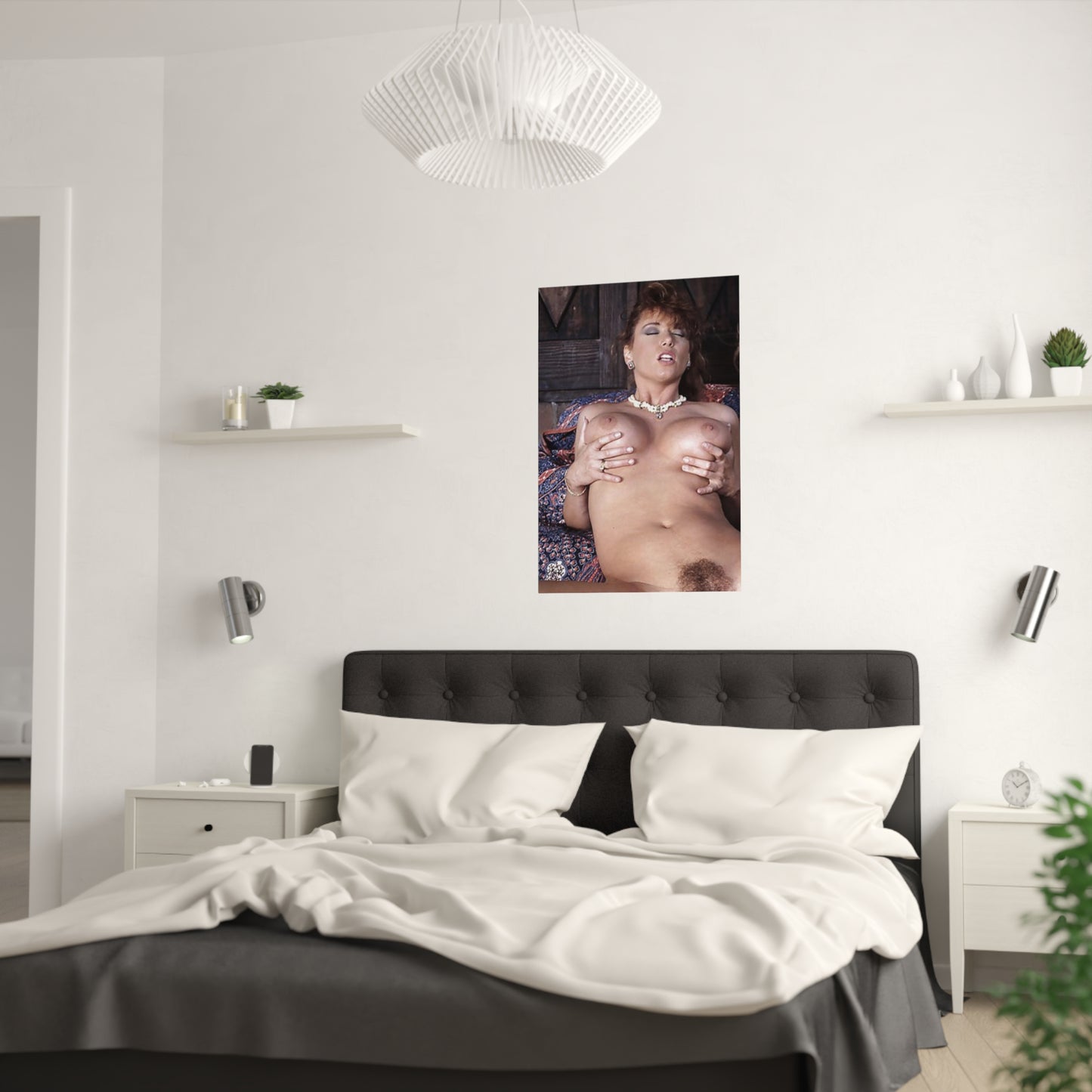 Satin Posters (210gsm) Retro Porn Star Tracey Adams