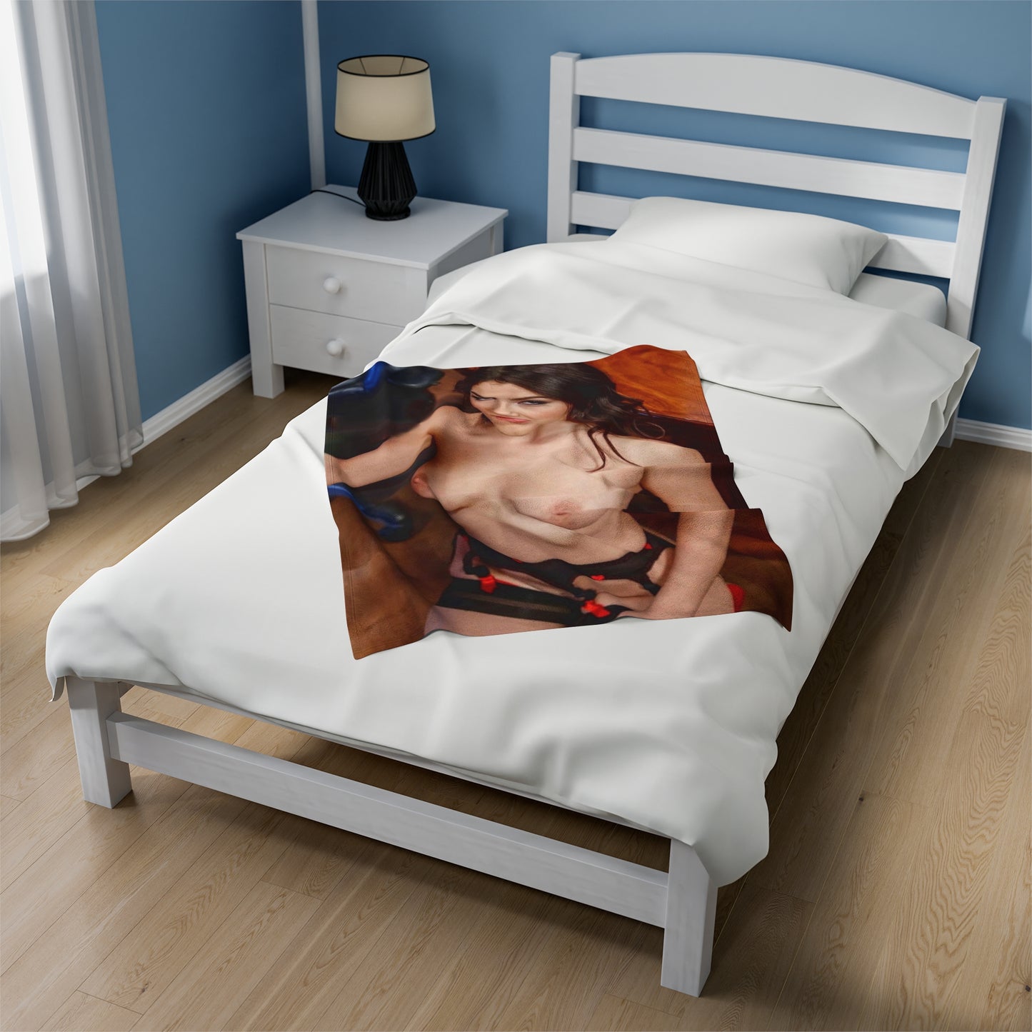 Velveteen Plush Blanket Pornstar Valentina Nappi Nude