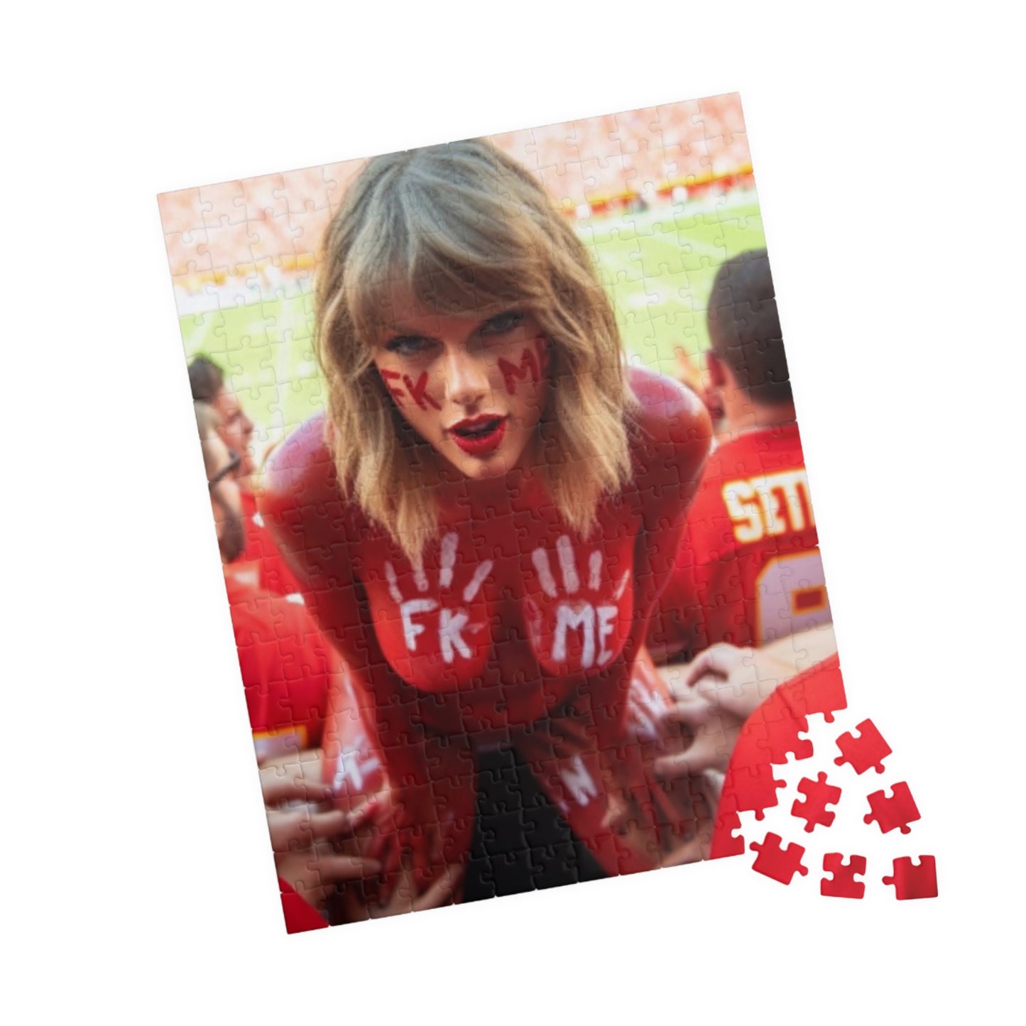Puzzle (110, 252, 520, 1014-piece) Taylor Swift AI Nudes