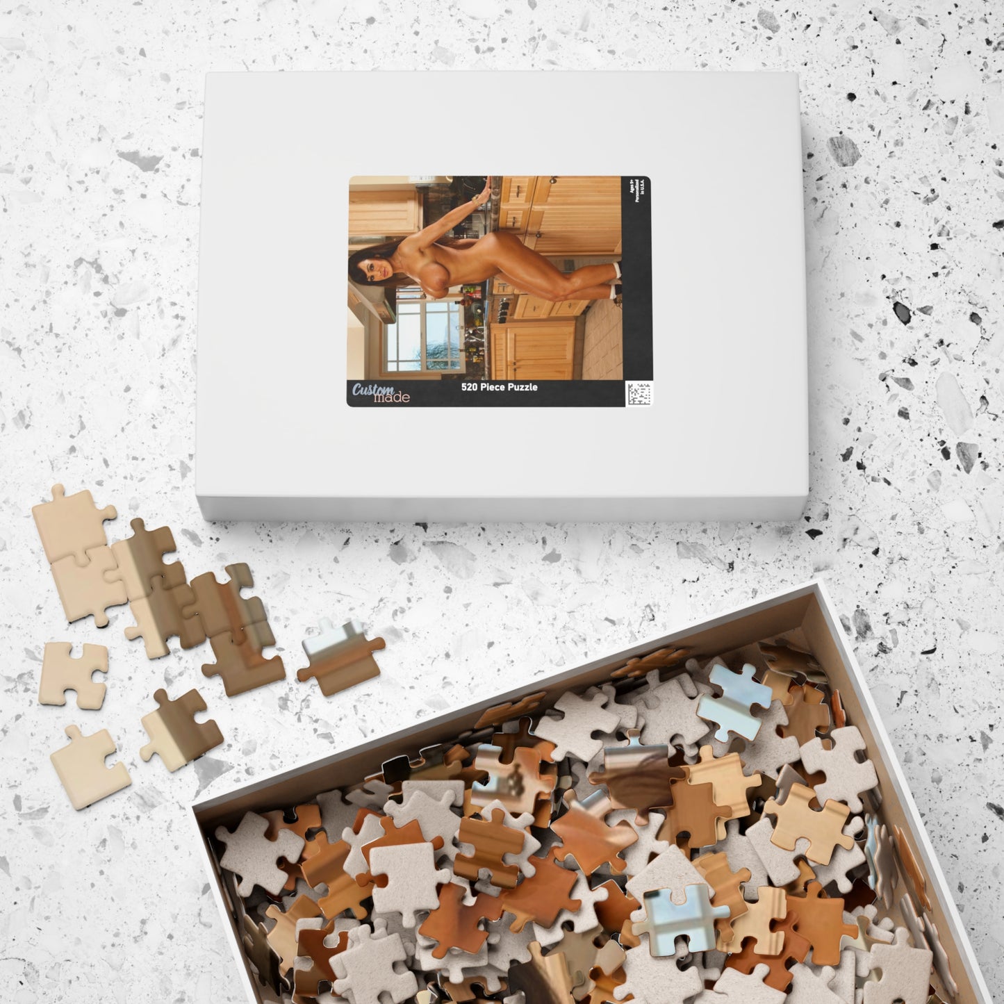 Puzzle (110, 252, 500, 1014-piece) Pornstar Lisa Ann Nude