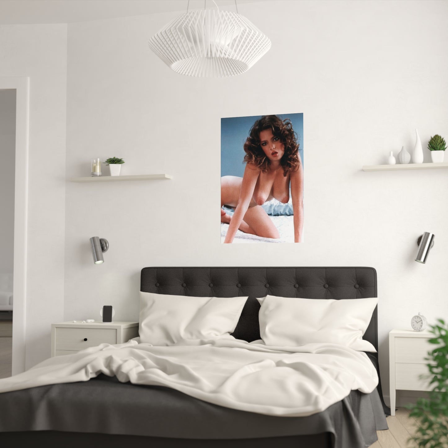 Satin Posters (210gsm) Retro Porn Star 1980s Traci