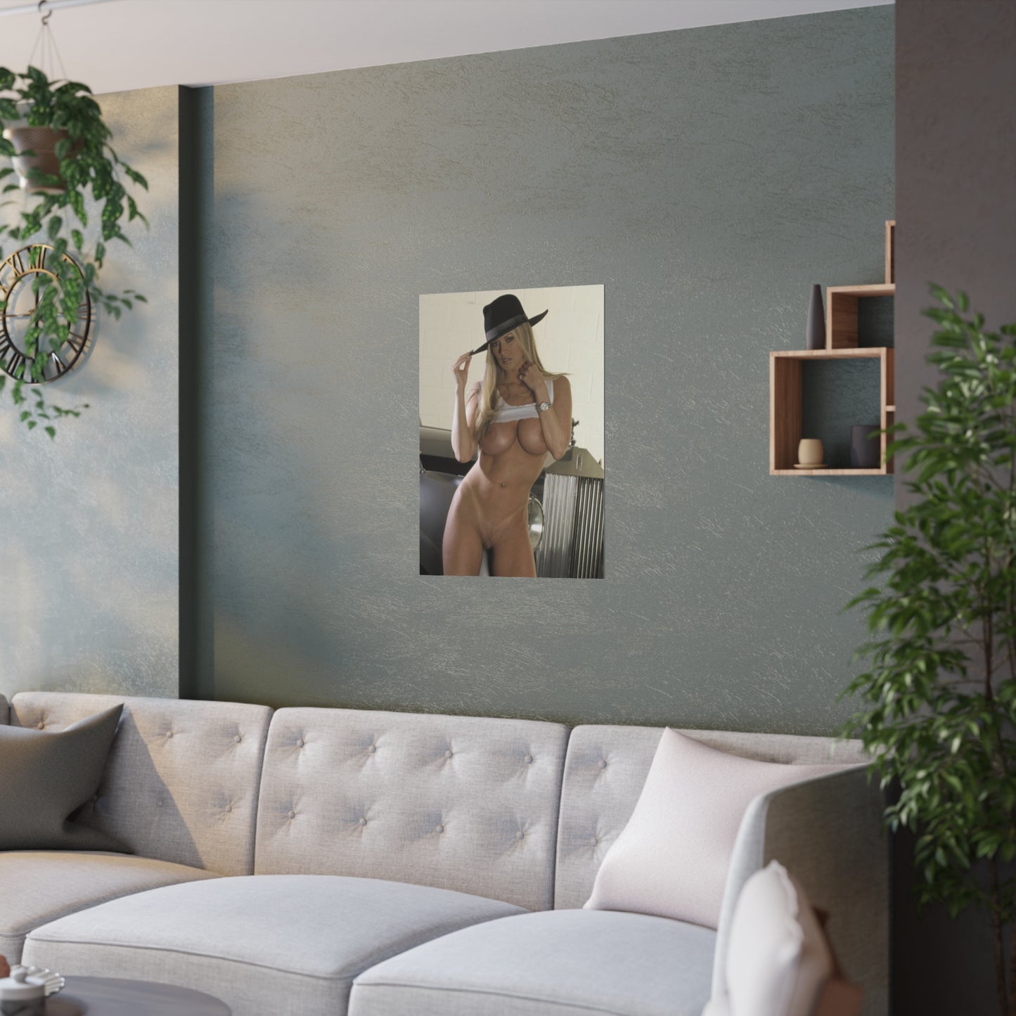 Satin Posters (210gsm) Pornstar Jenna Jameson Nude