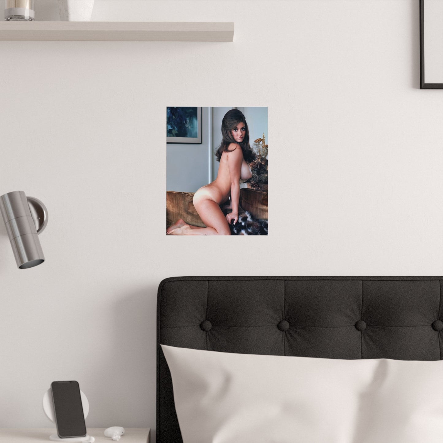 Satin Posters (210gsm) Playboy Playmate Cynthia Myers nude