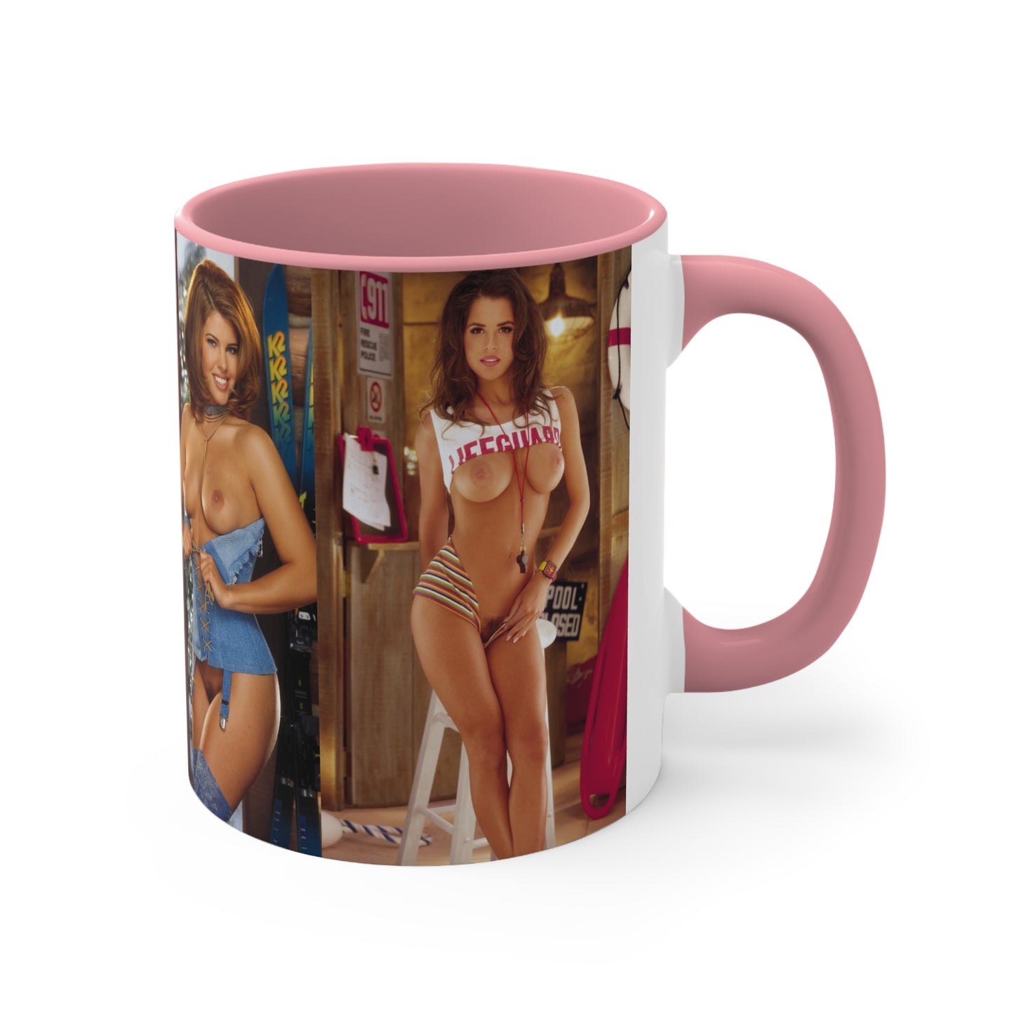 Accent Coffee Mug, 11oz Playboy Playmates 1997 January - April