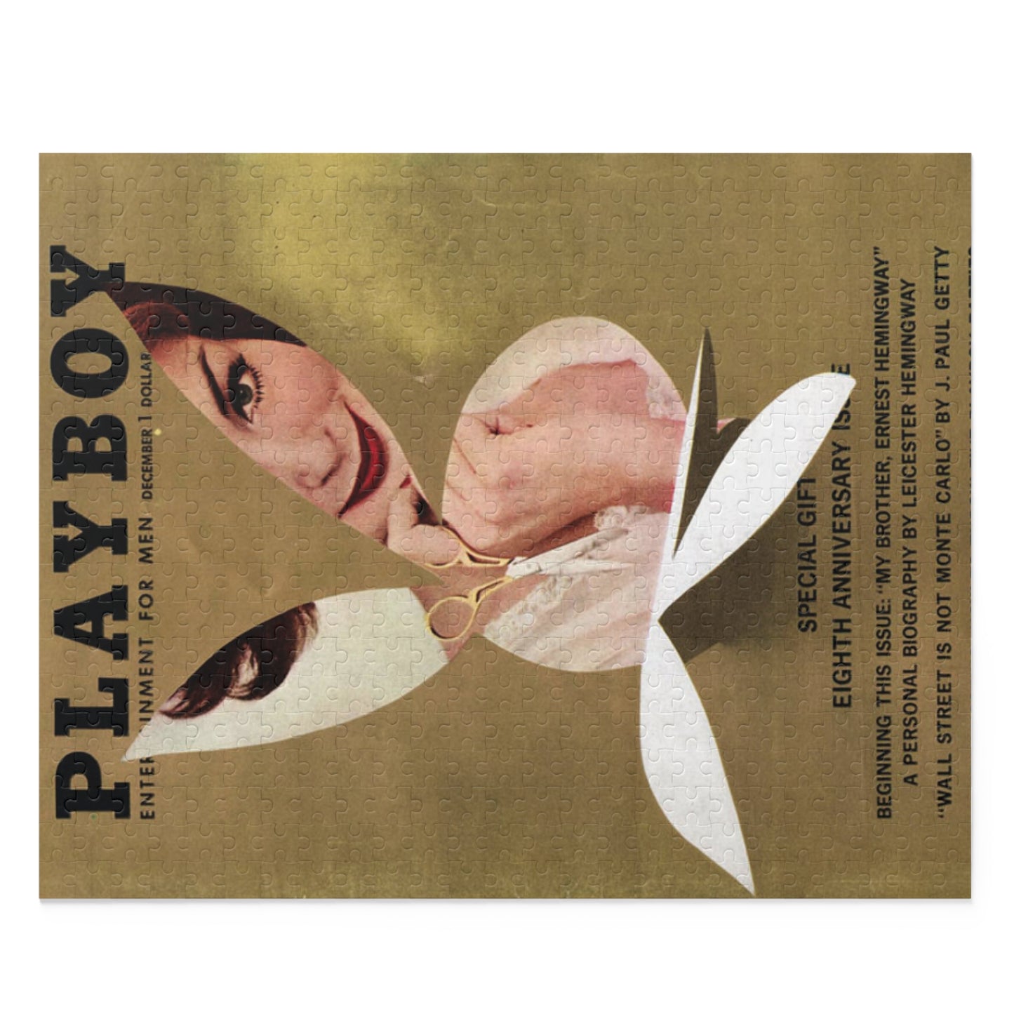 Puzzle (120, 252, 500-Piece) Playboy Cover December 1961