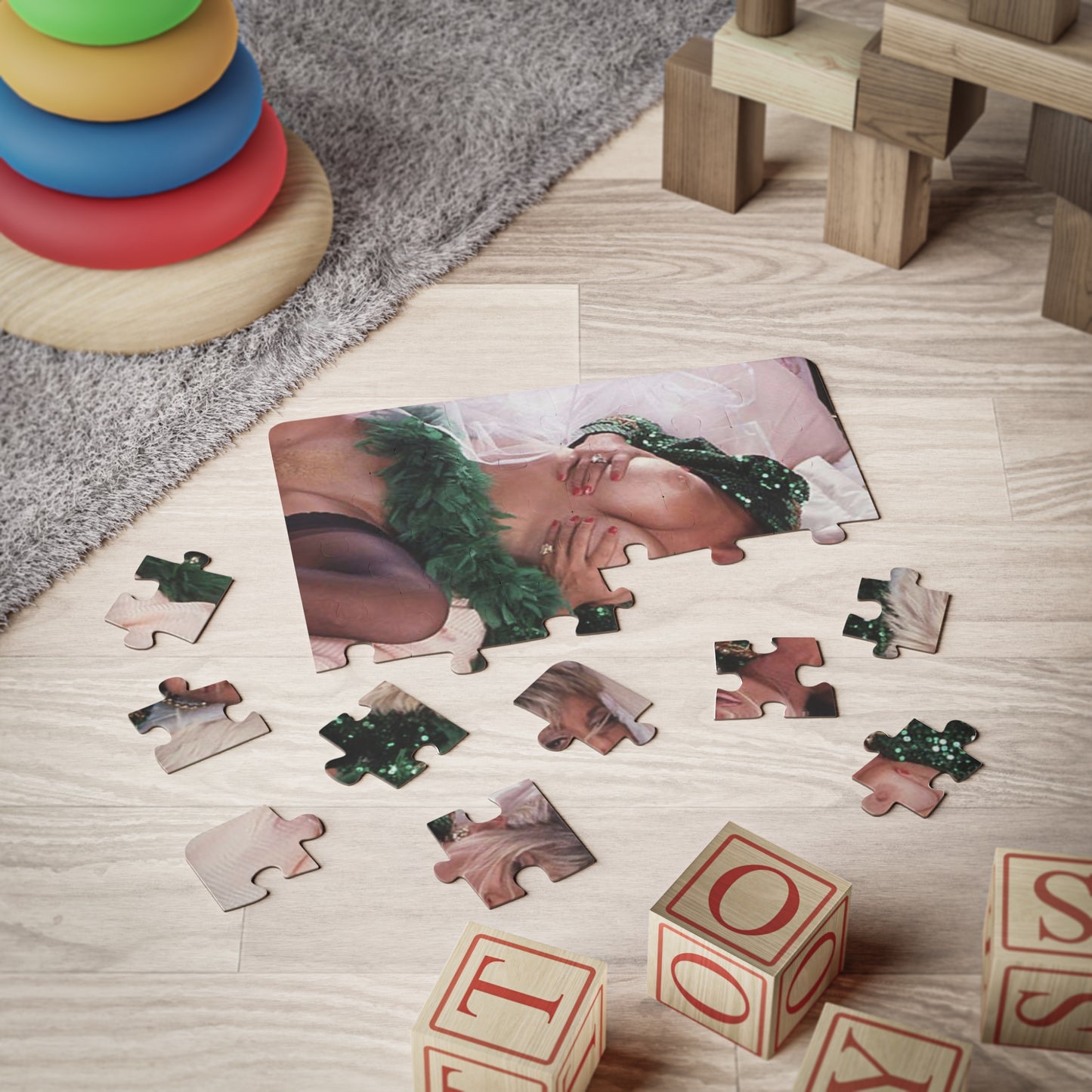 Puzzle, 30-Piece Porn Star Seka Nude