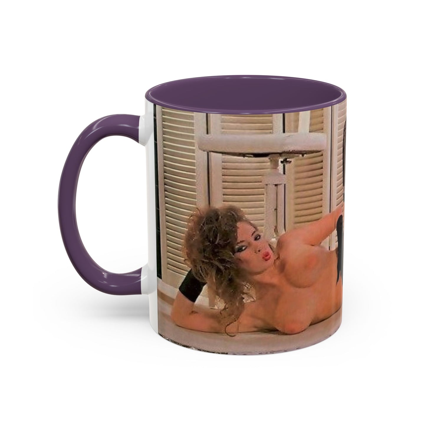 Accent Coffee Mug (11, 15oz) Traci Lords Nude