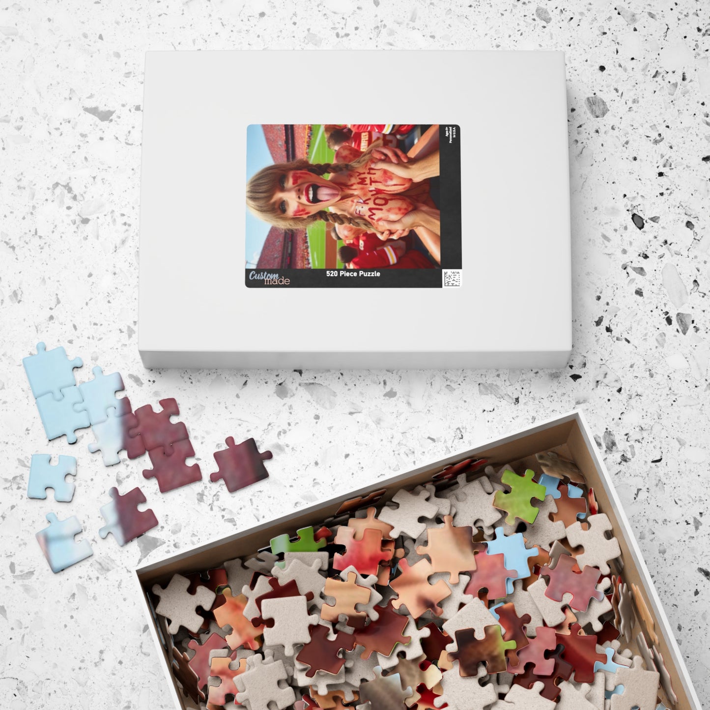 Puzzle (110, 252, 520, 1014-piece) Taylor Swift AI Nudes
