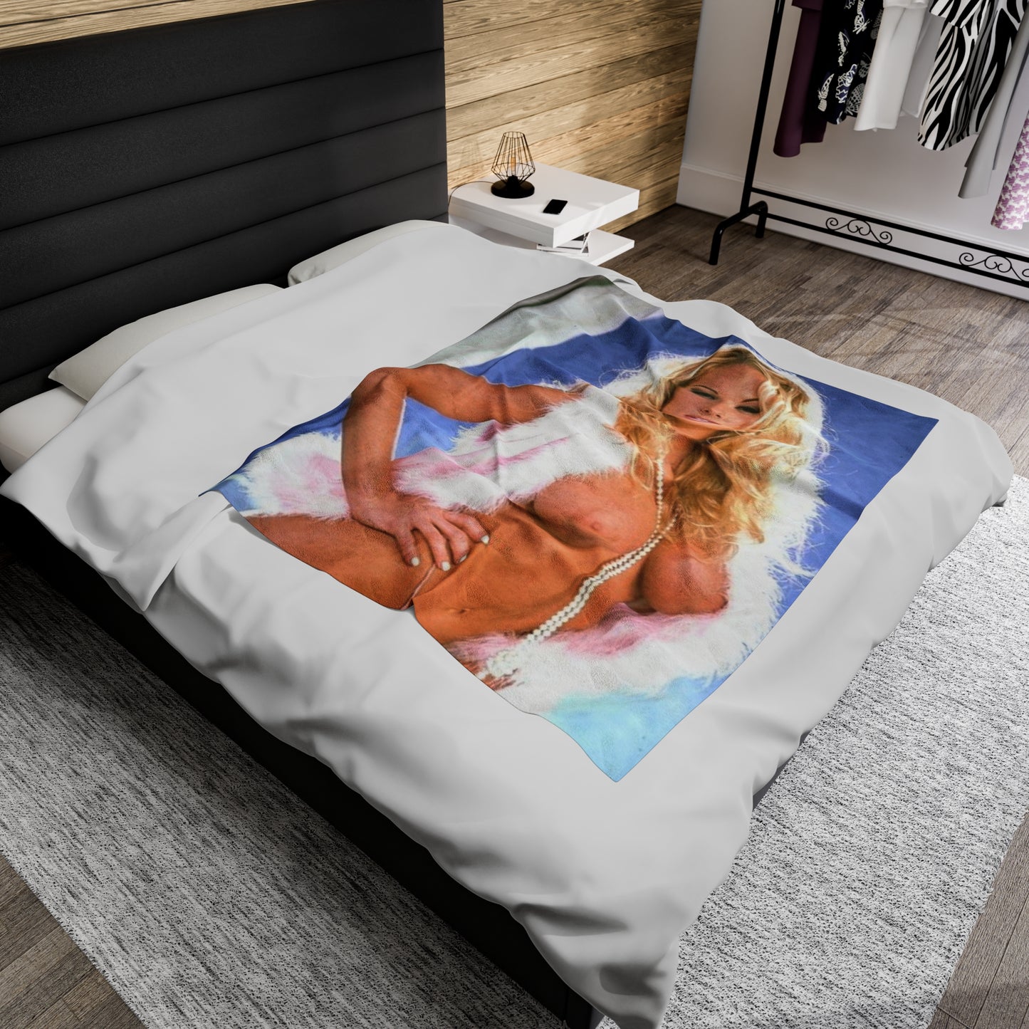 Velveteen Plush Blanket Pornstar Nikki Tyler Nude
