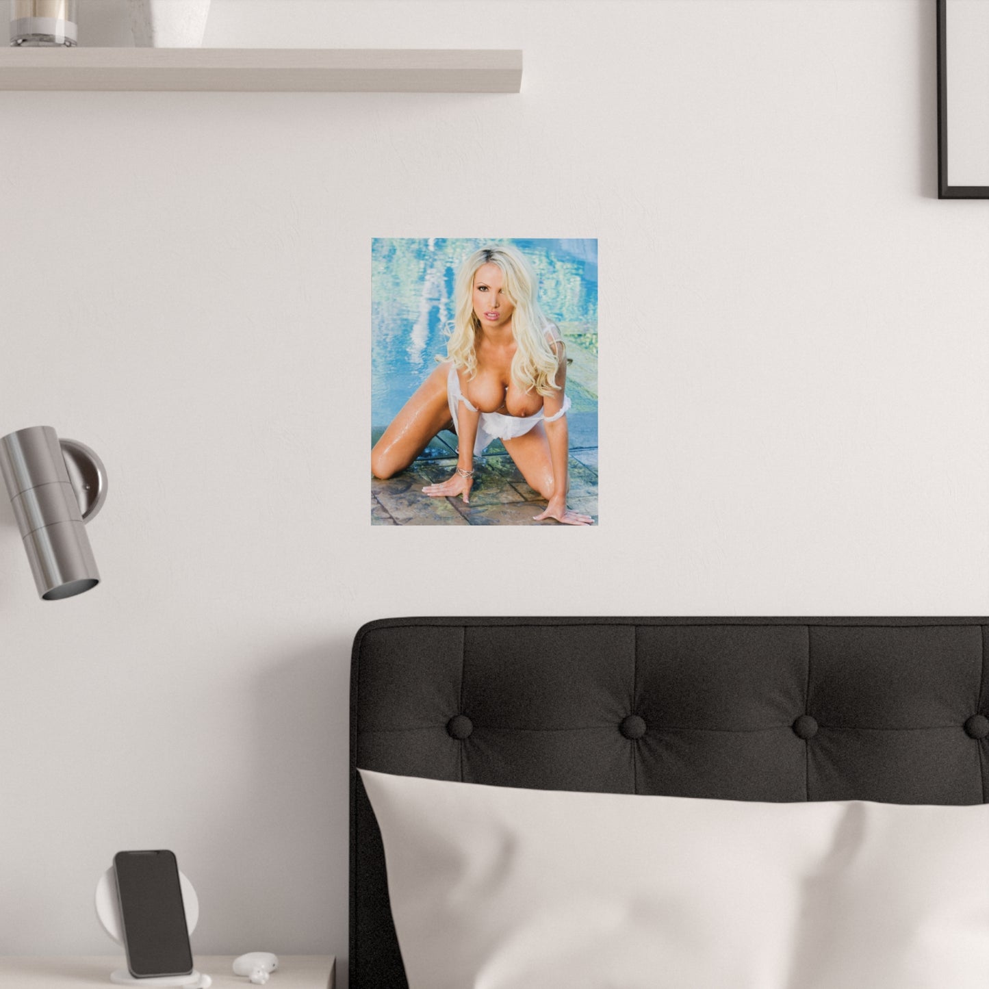 Satin Posters (210gsm) Penthouse Pet April 2010 Nikki Benz