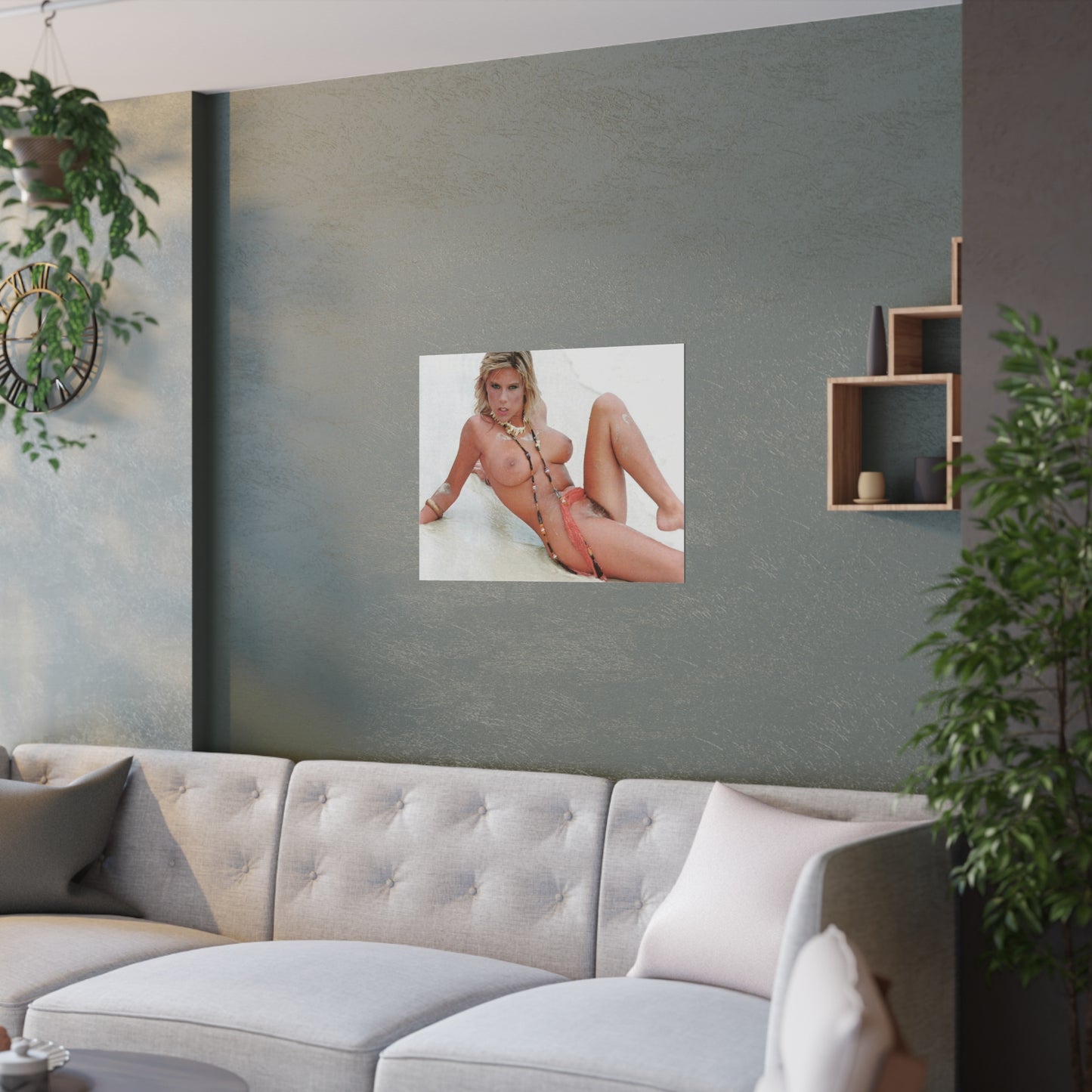 Satin Posters (210gsm) Samantha Fox Nude