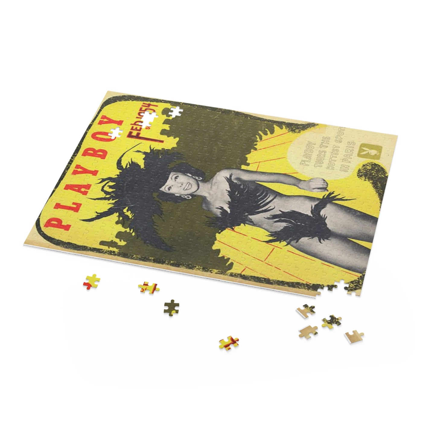 Puzzle (120, 252, 500-Piece) Playboy Cover February 1954