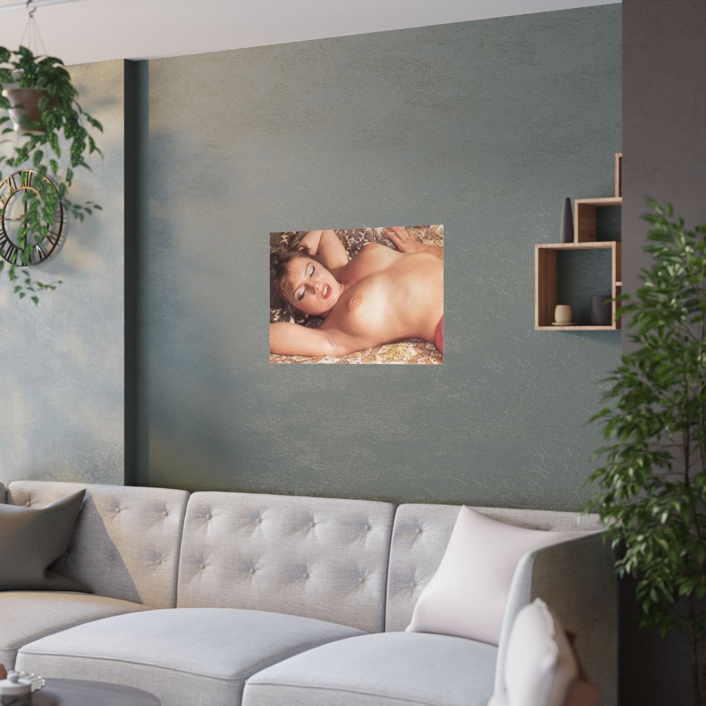 Satin Posters (210gsm) Traci Lords Nude Naked Retro