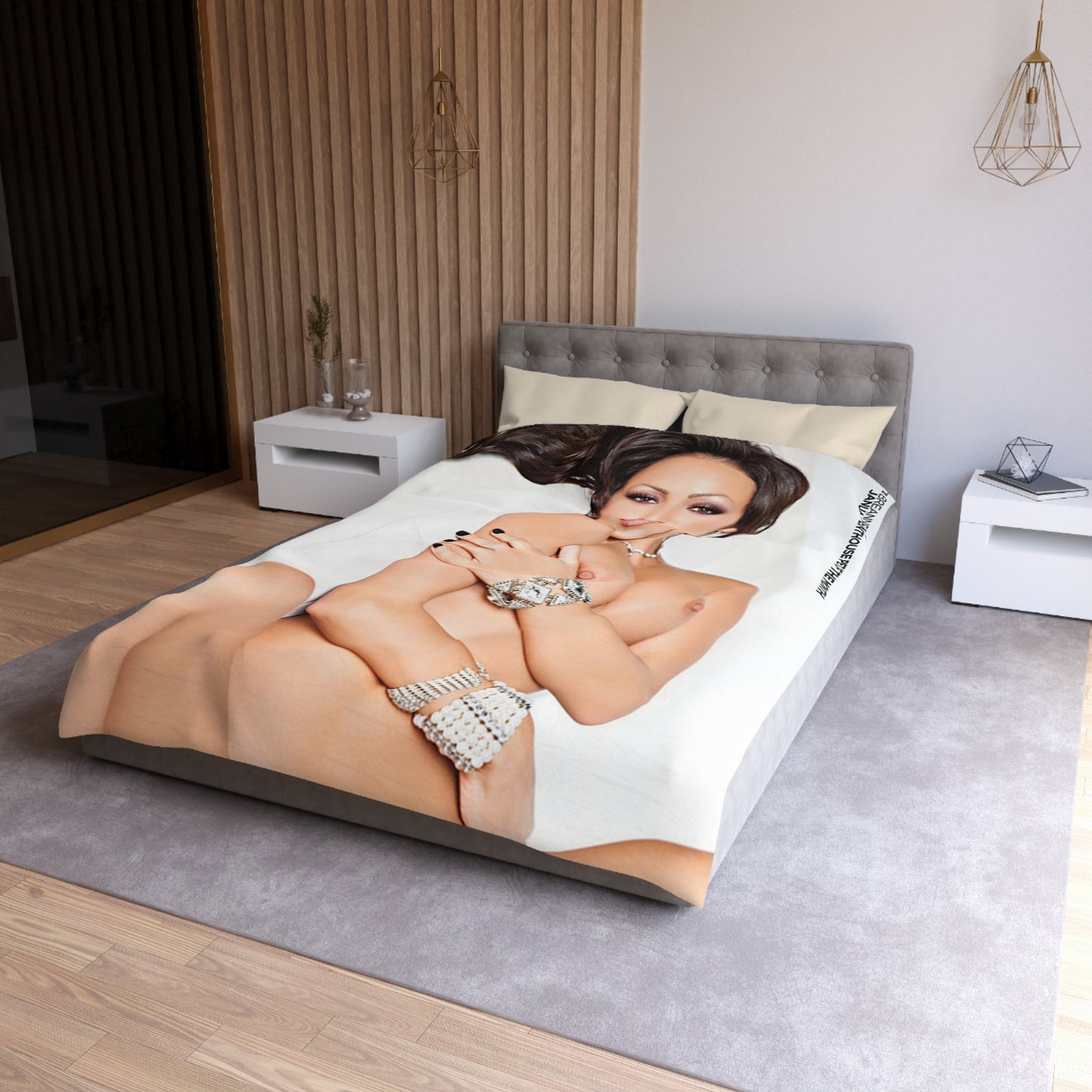 Microfiber Duvet Cover Penthouse Pet January 2011 Breanne Benson