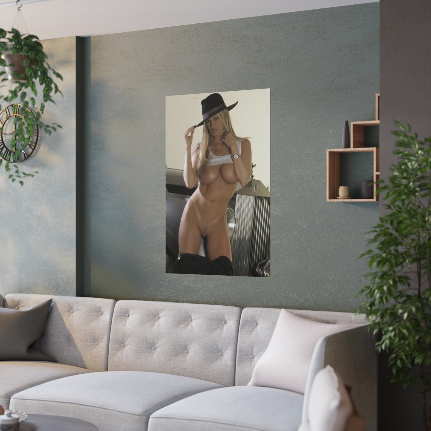 Satin Posters (210gsm) Pornstar Jenna Jameson Nude